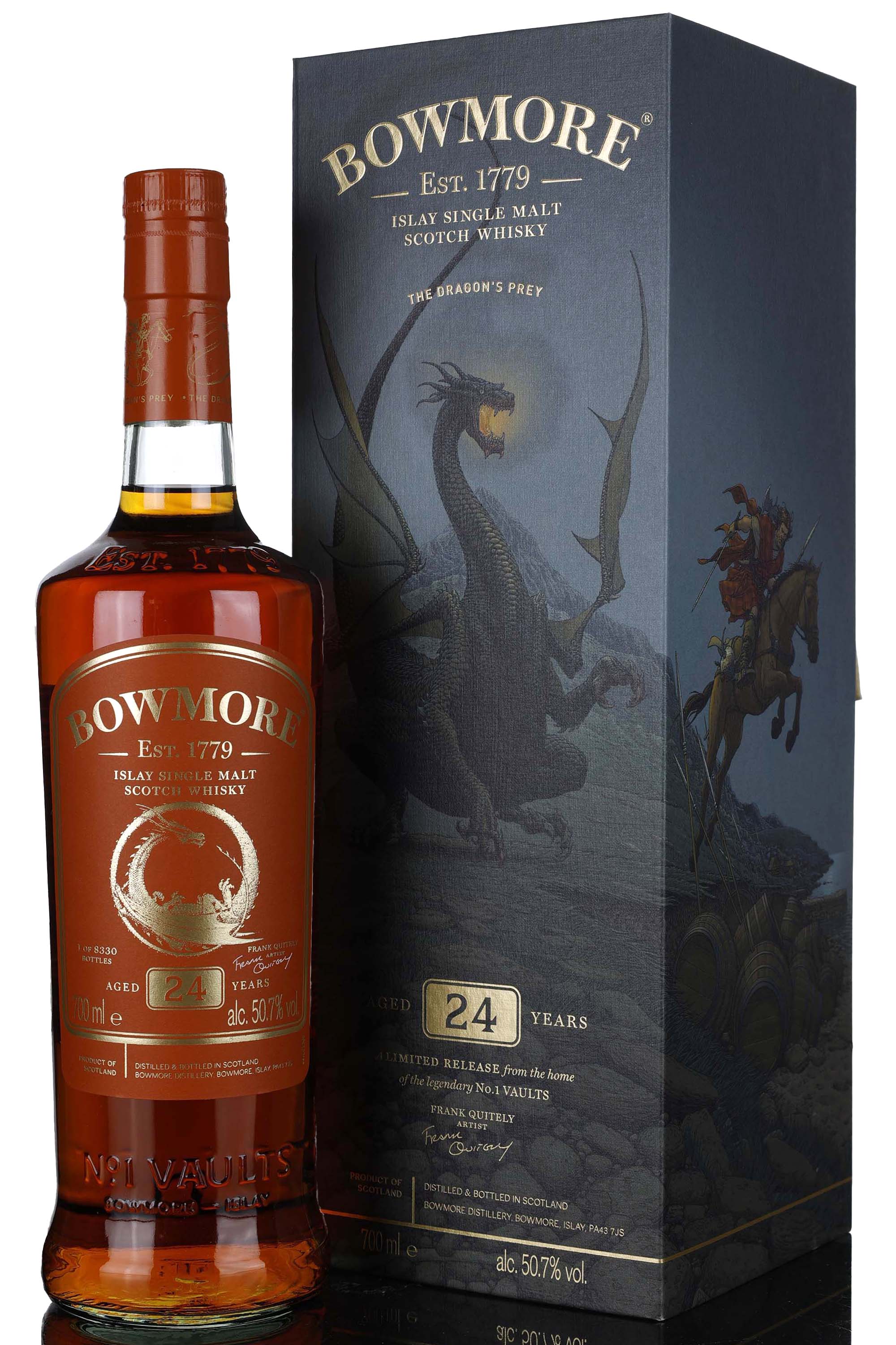 Bowmore 24 Year Old - Frank Quitely - The Dragon's Prey