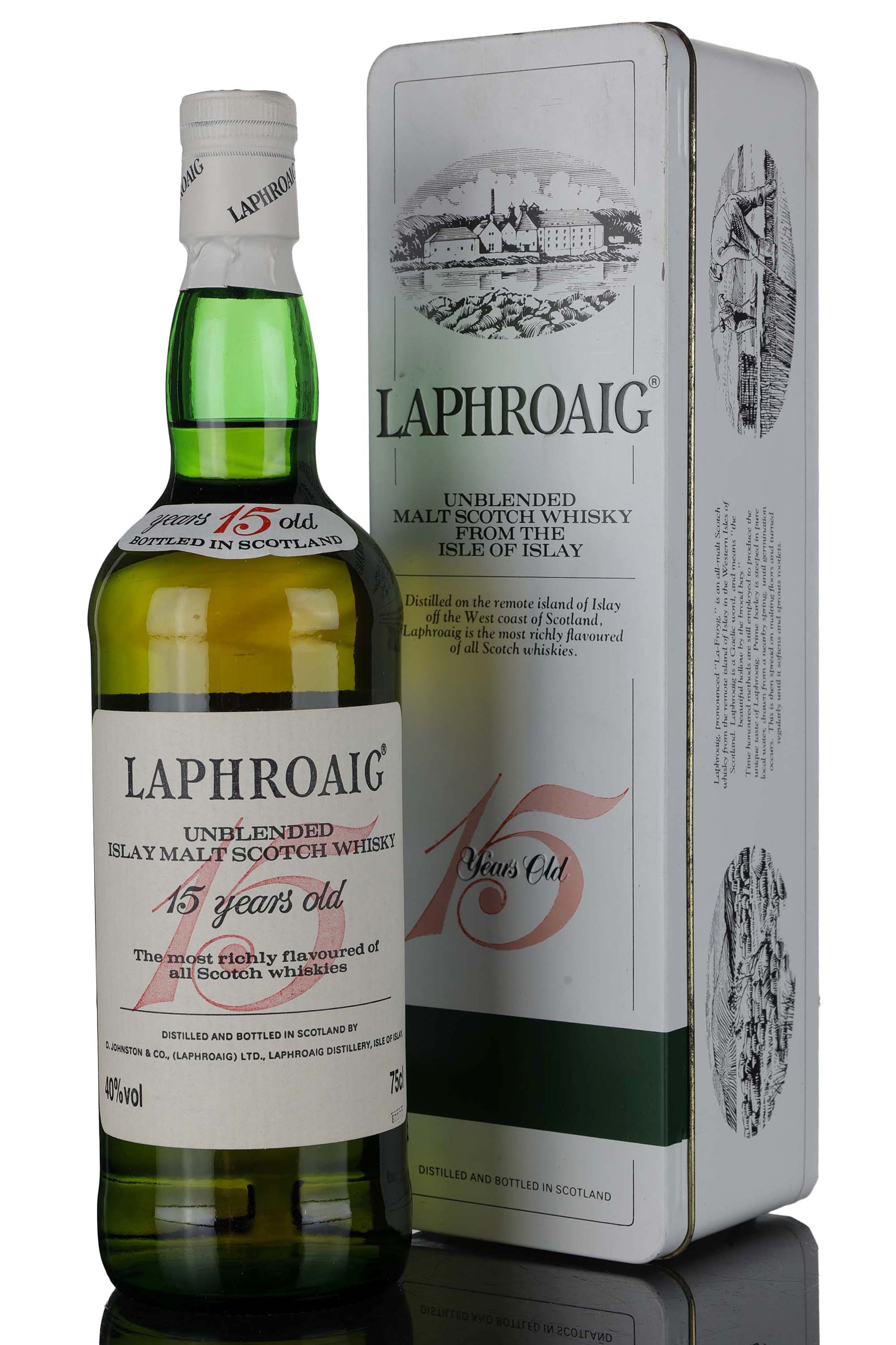 Laphroaig 15 Year Old - Unblended - 1987 Release