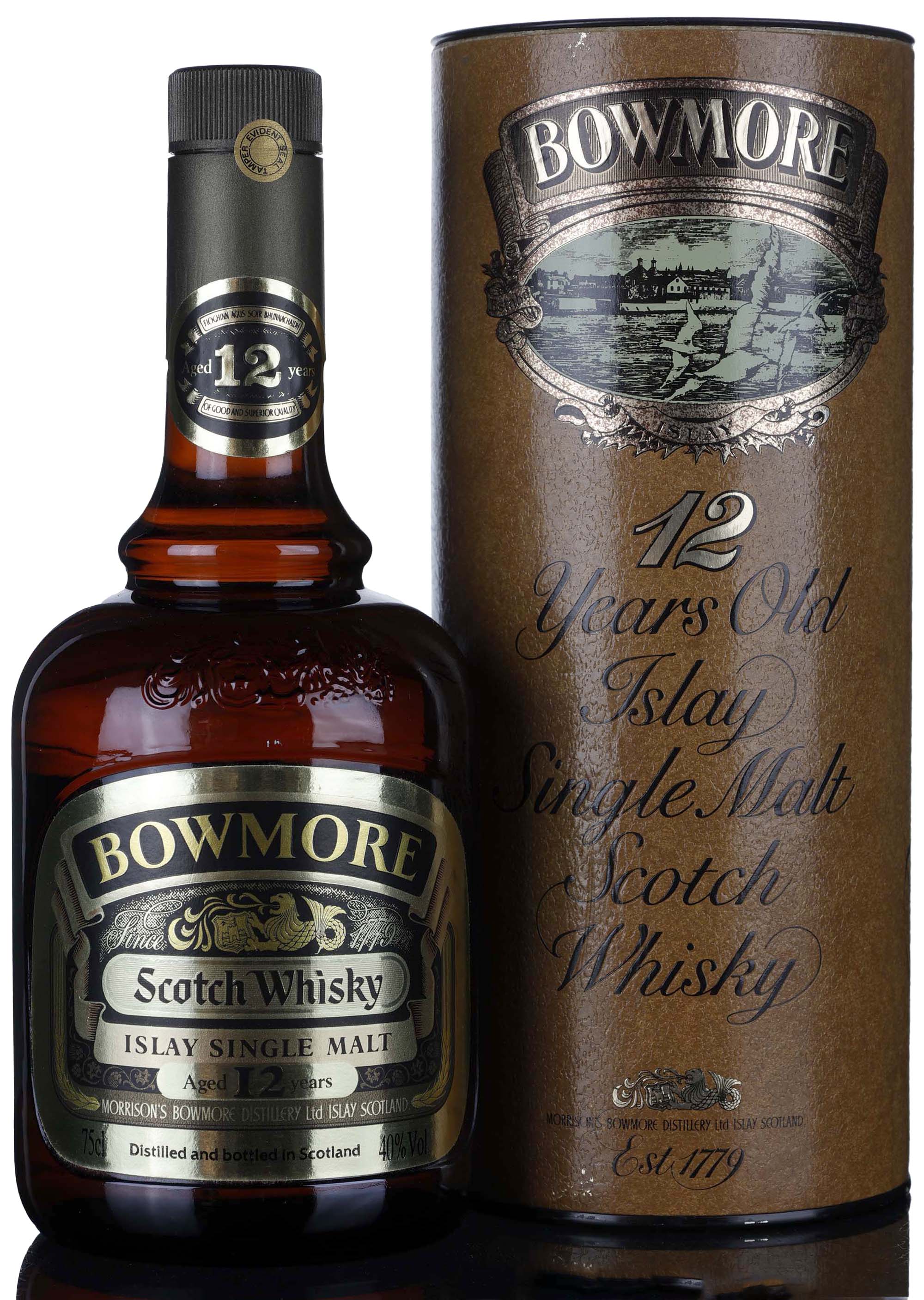 Bowmore 12 Year Old Dumpy - 1980s