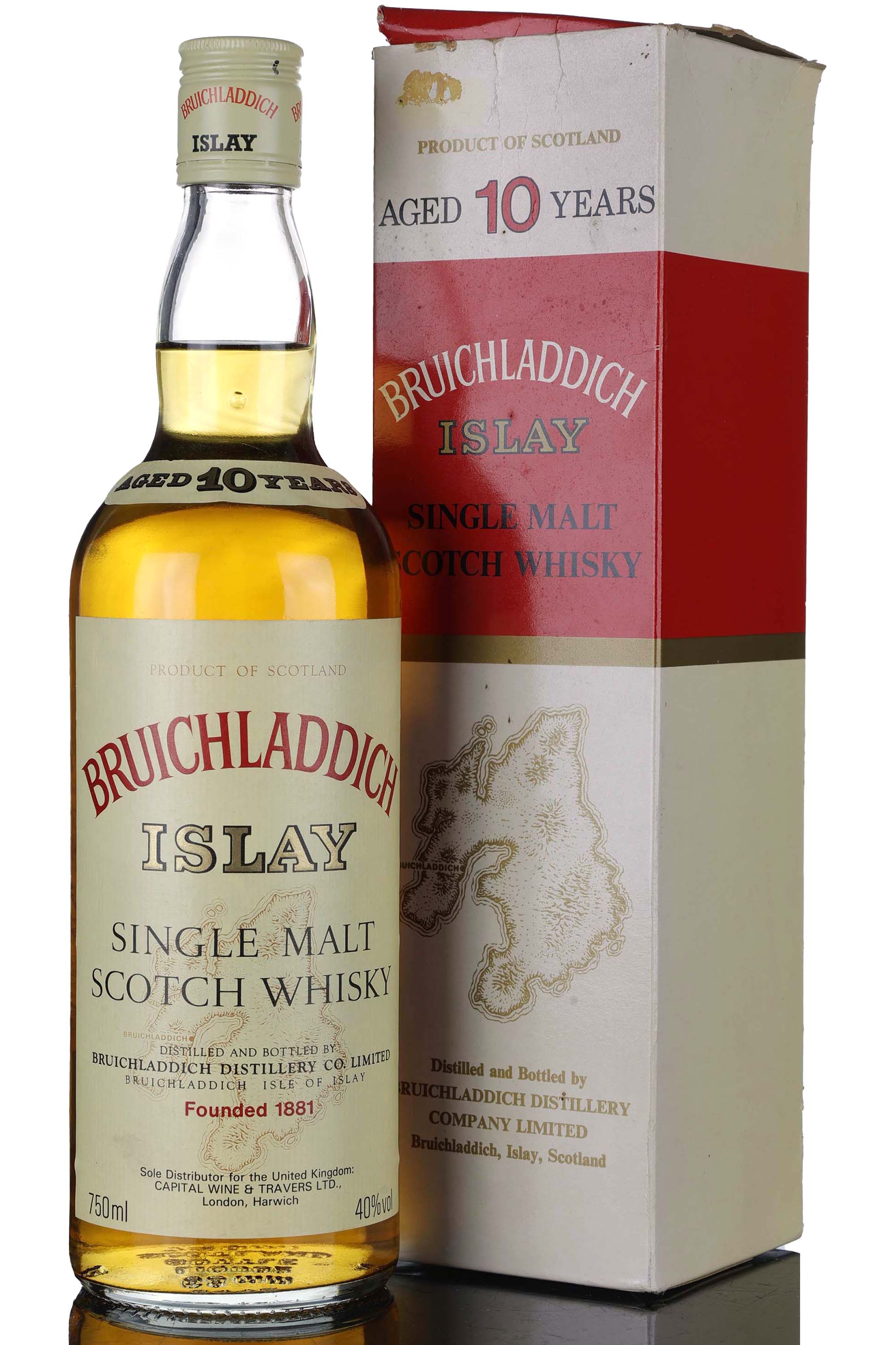 Bruichladdich 10 Year Old - Early 1980s