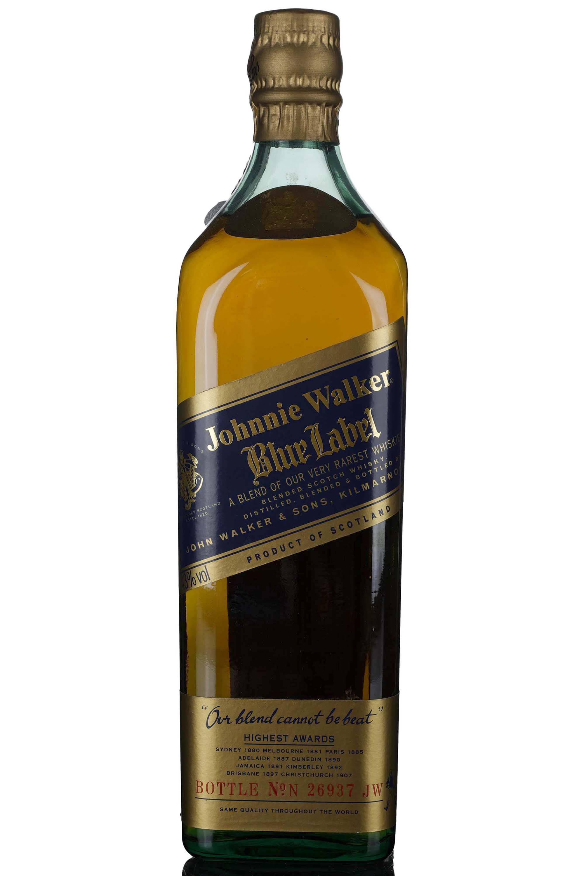 Johnnie Walker Blue Label - 1990s