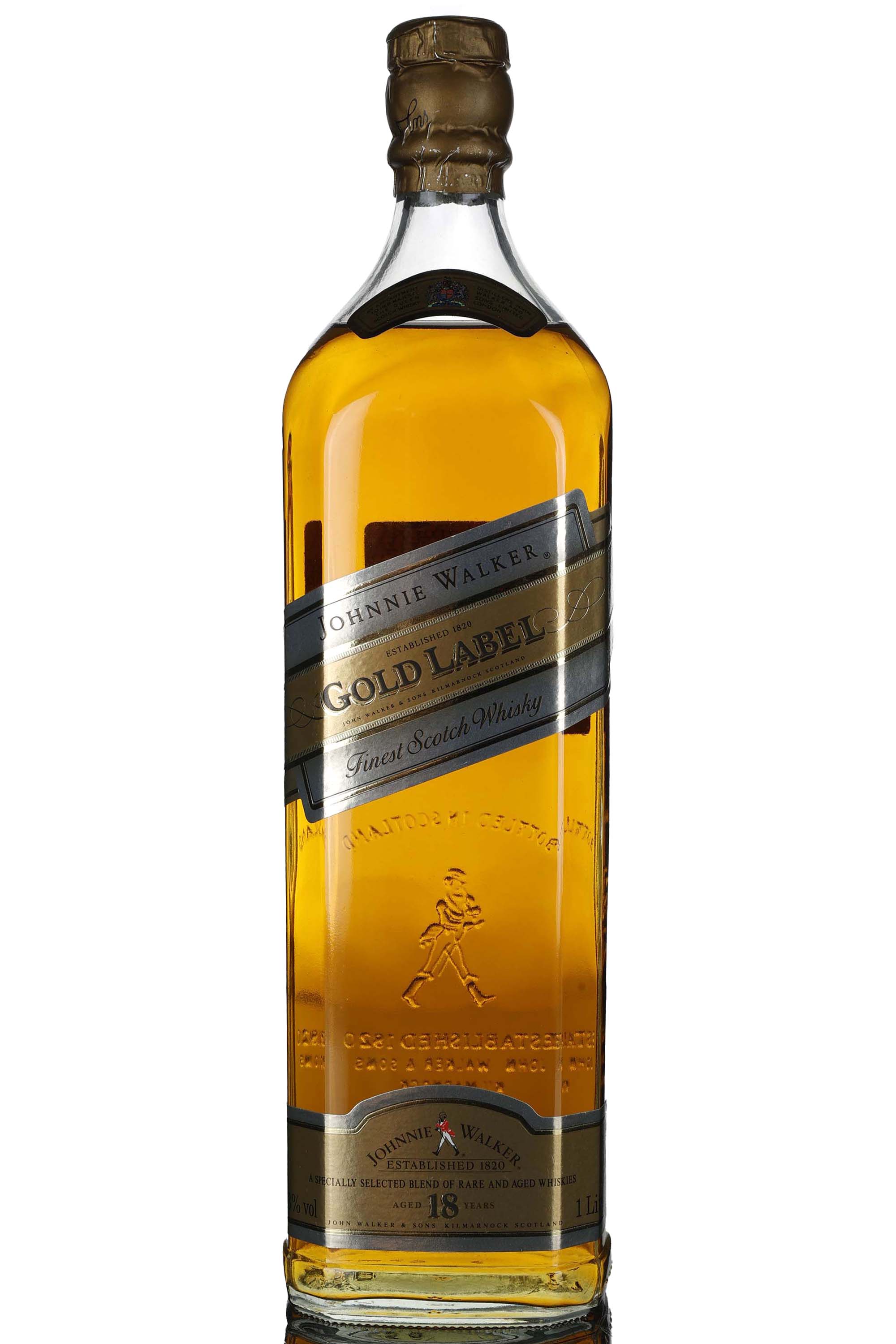 Johnnie Walker 18 Year Old - Gold Label - 1 Litre