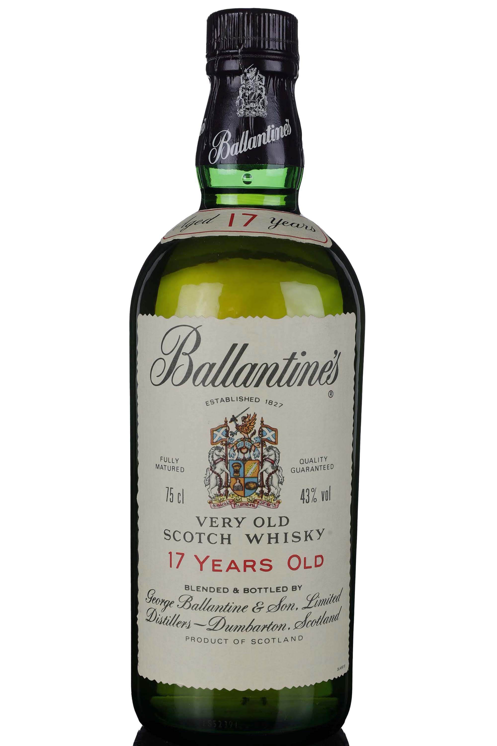 Ballantines 17 Year Old - 1980s
