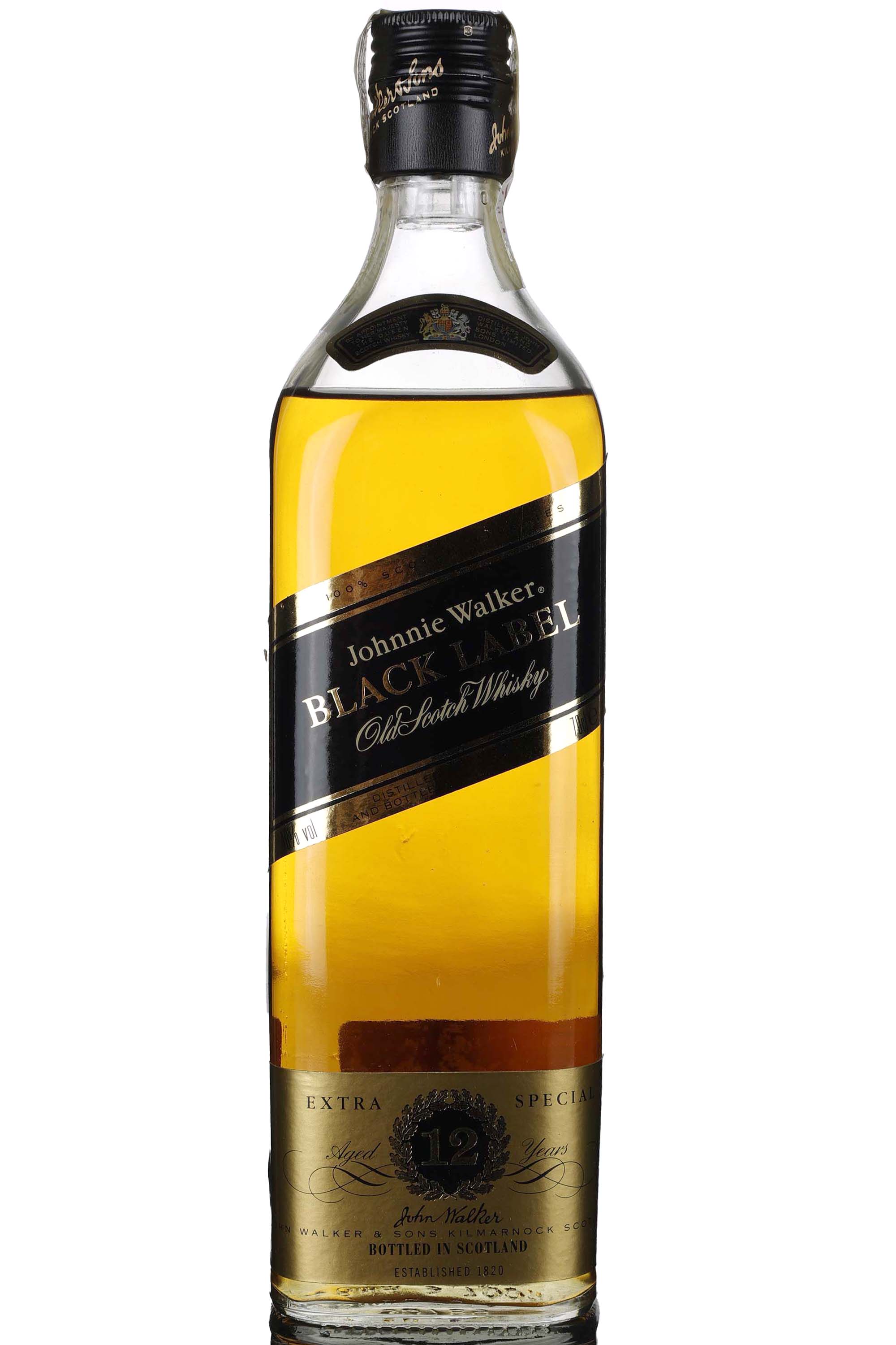 Johnnie Walker 12 Year Old - Black Label - Extra Special