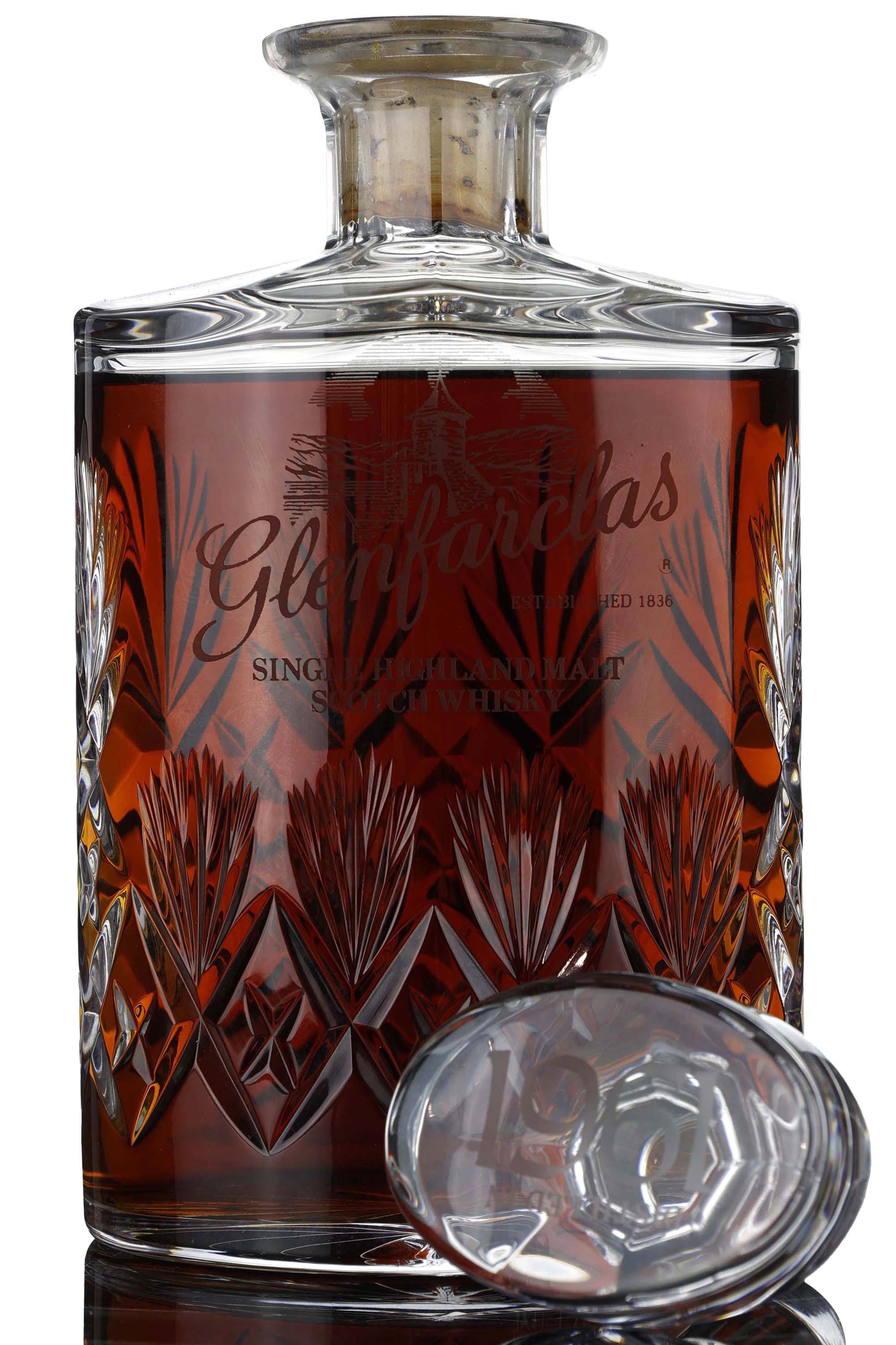 Glenfarclas 1961 - Glencairn Crystal Decanter - 1990s