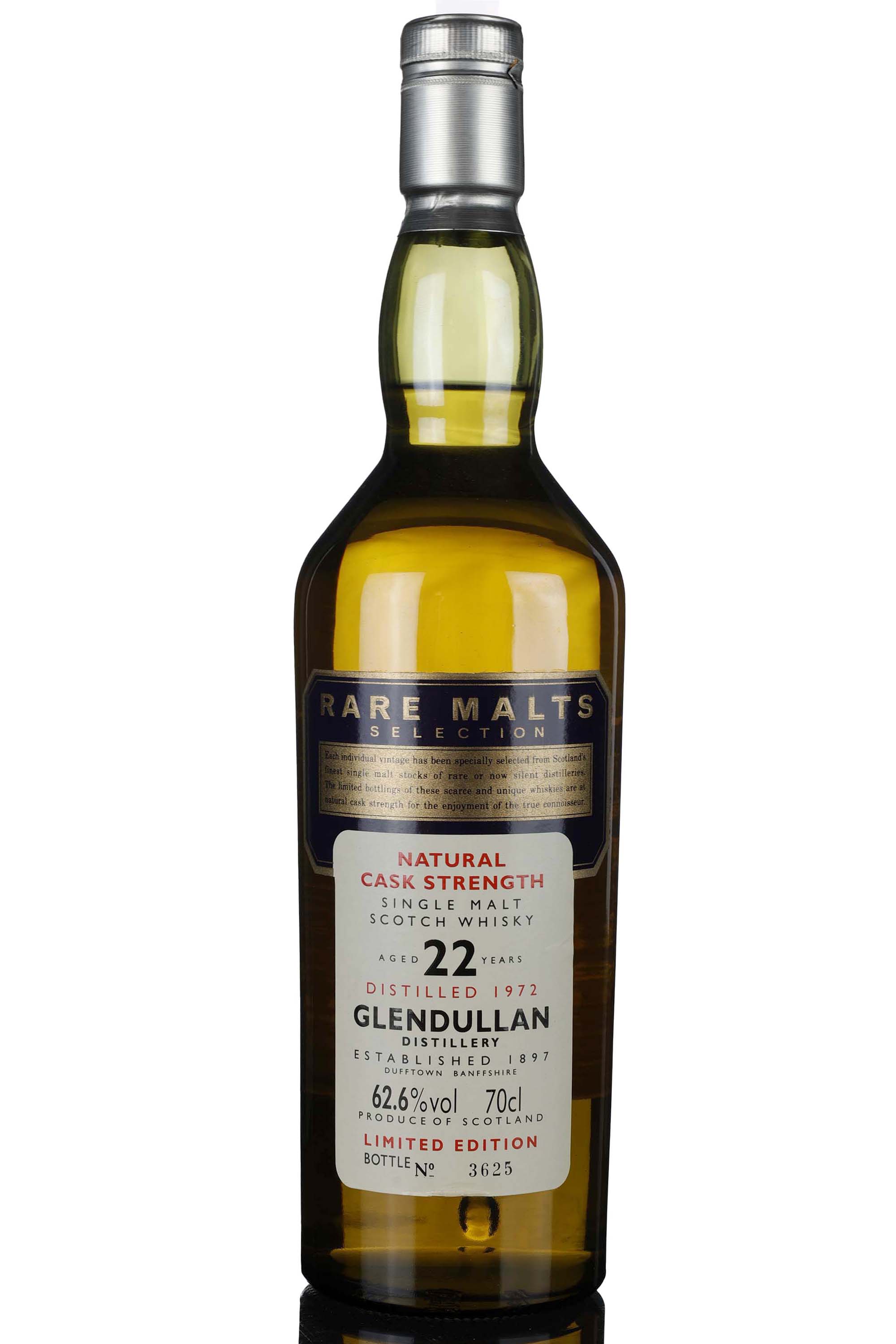 Glendullan 1972 - 22 Year Old - Rare Malts 62.6%