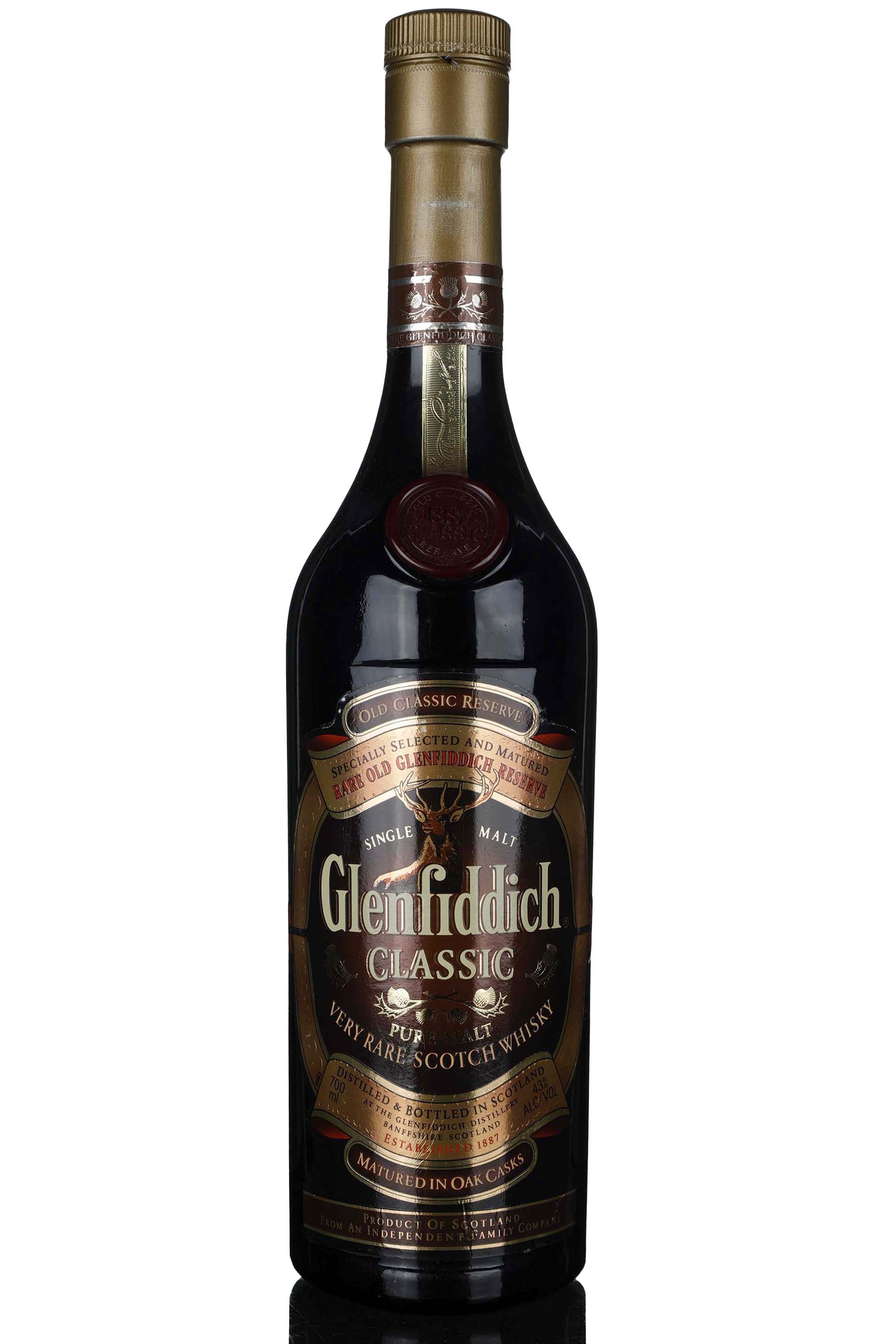 Glenfiddich Old Classic Reserve - 1990s
