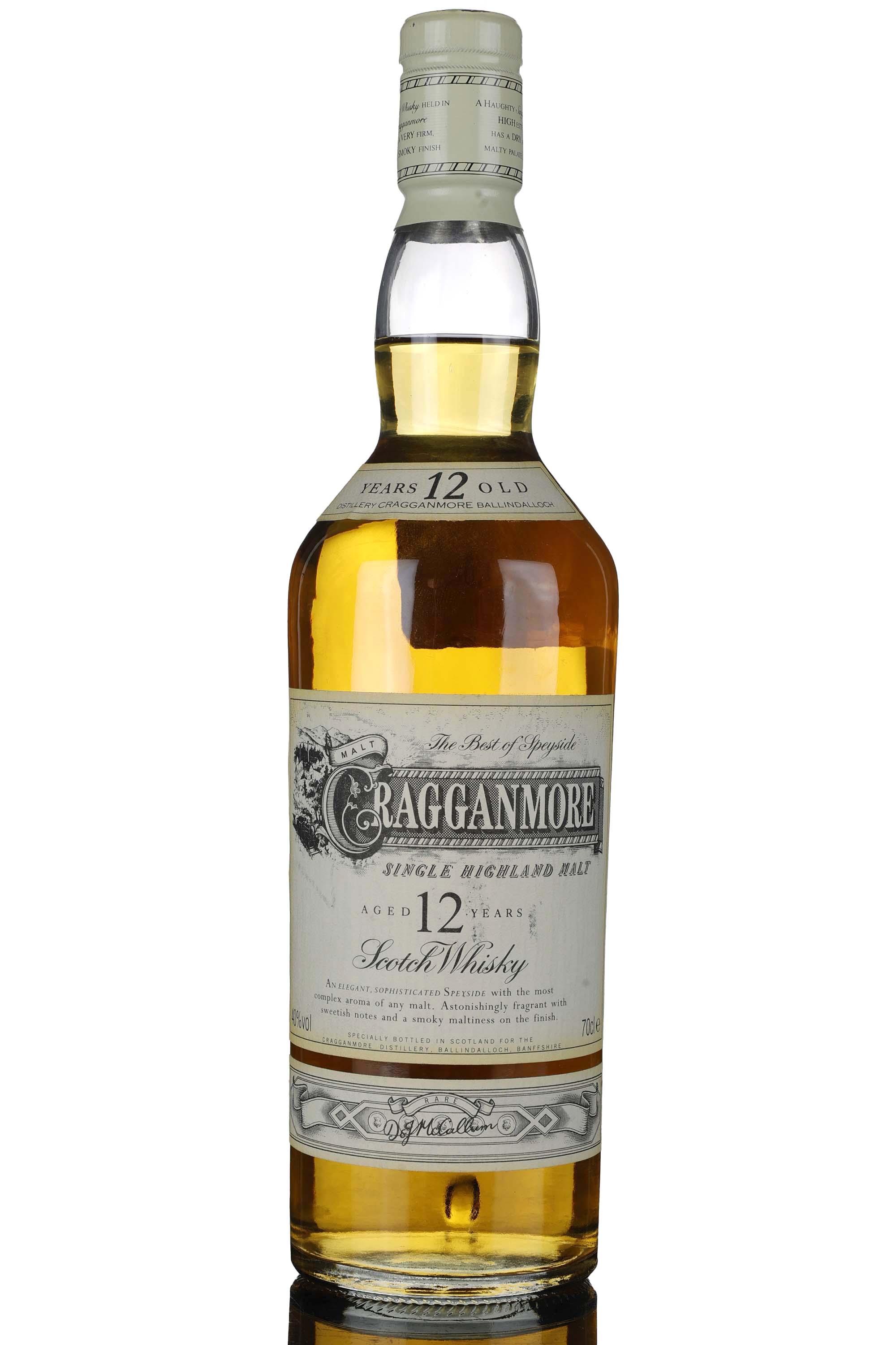 Cragganmore 12 Year Old - Circa 2000