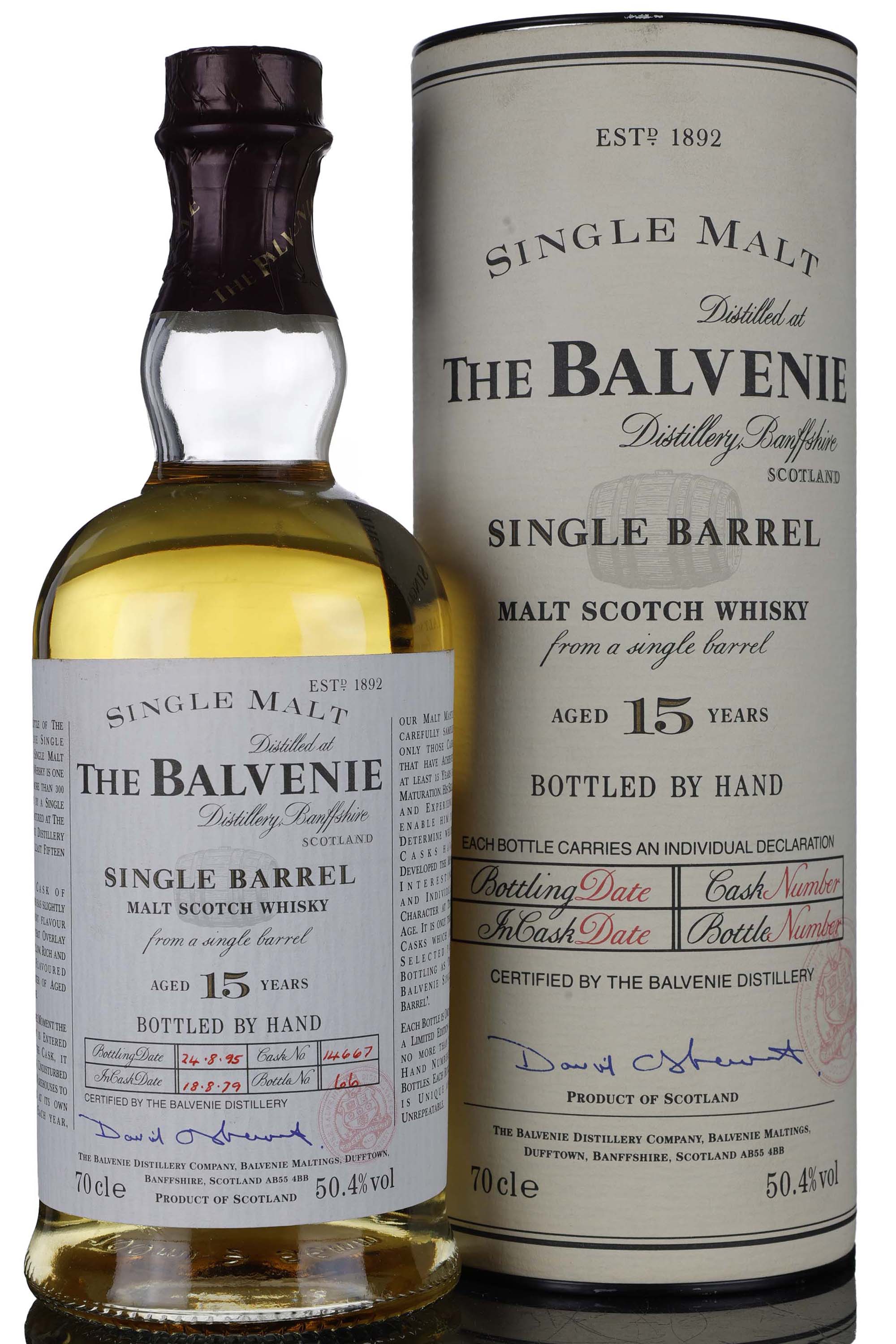 Balvenie 1979-1995 - 15 Year Old - Single Barrel 14667