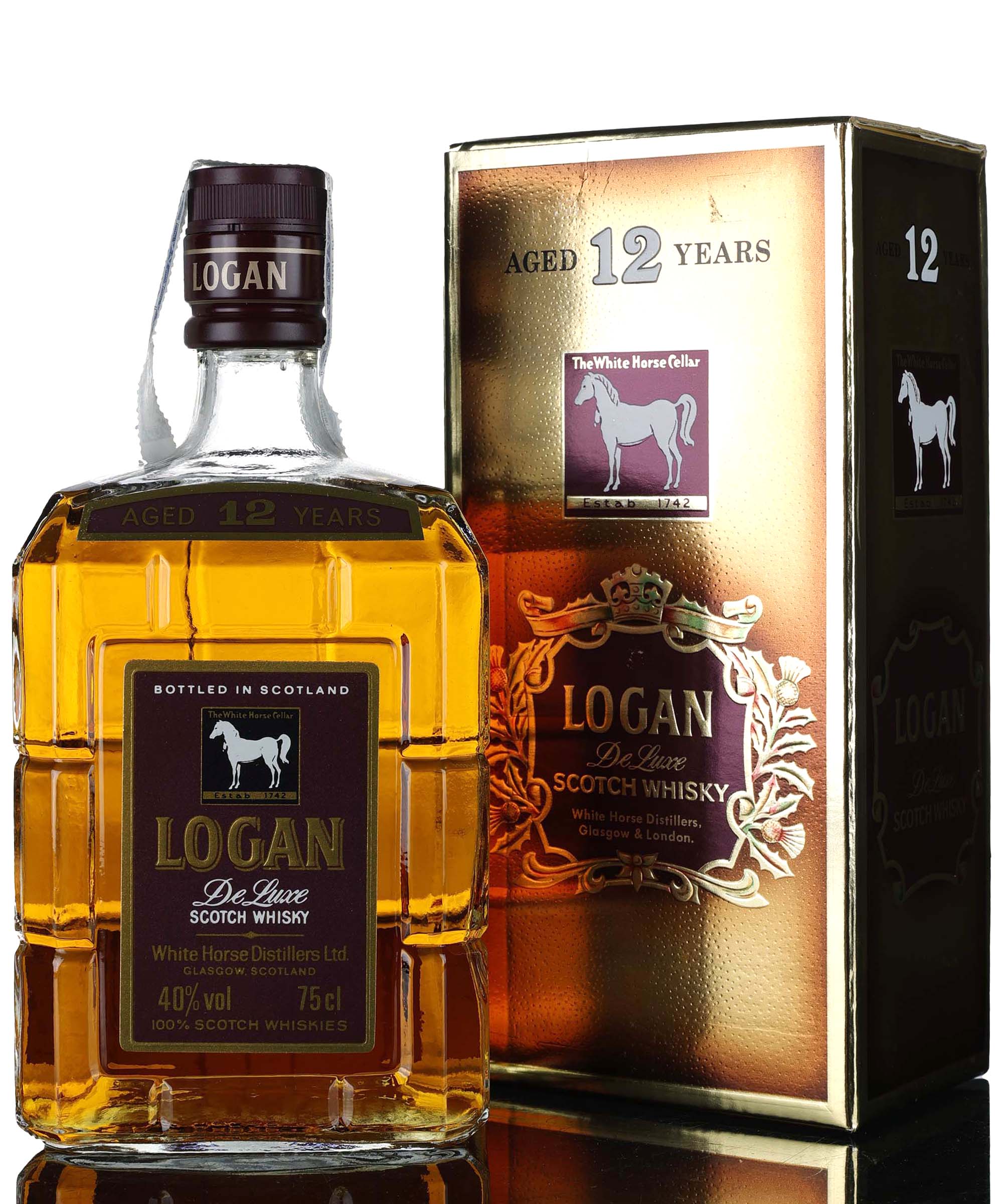 Logan 12 Year Old - White Horse - 1980s