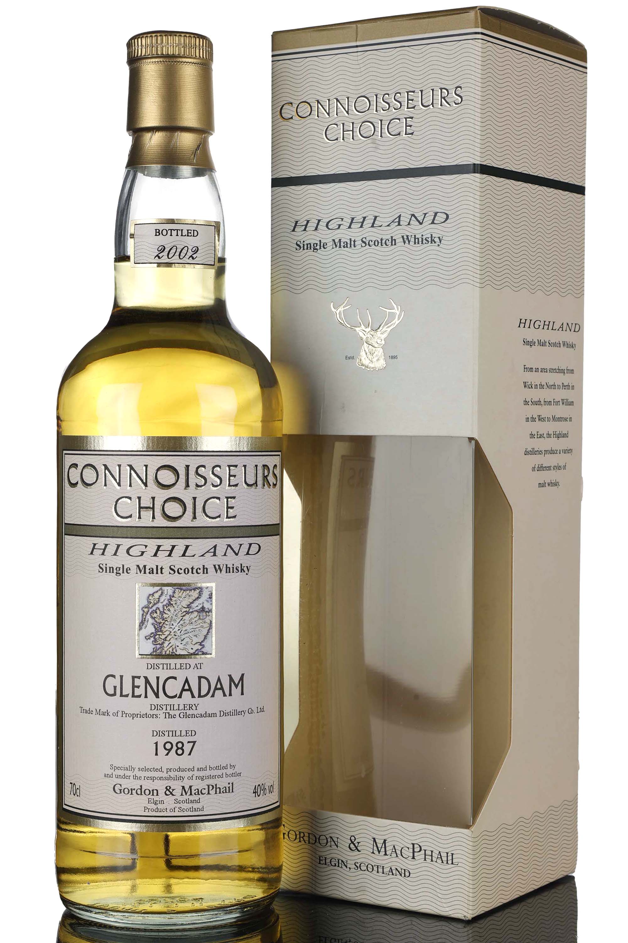 Glencadam 1987-2002 - Gordon & MacPhail - Connoisseurs Choice
