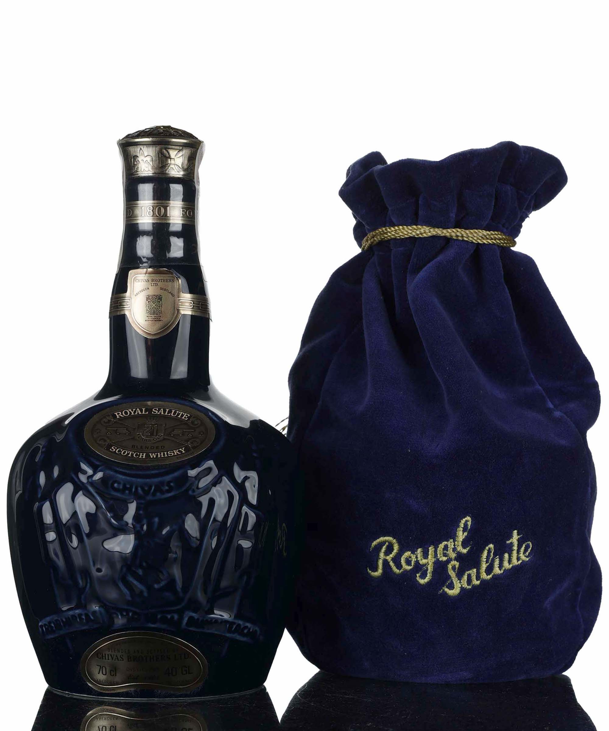 Royal Salute 21 Year Old - Blue Ceramic