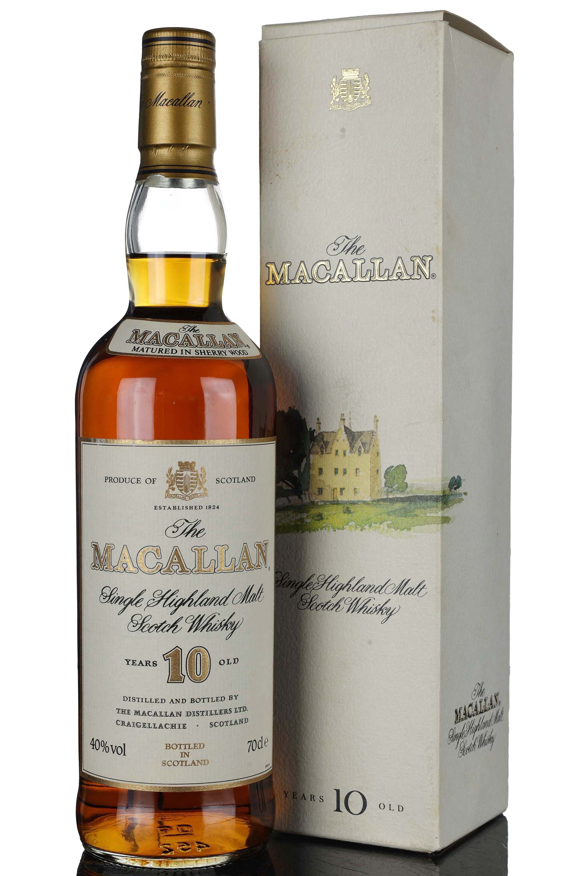 Macallan 10 Year Old - Sherry Cask - 1990s
