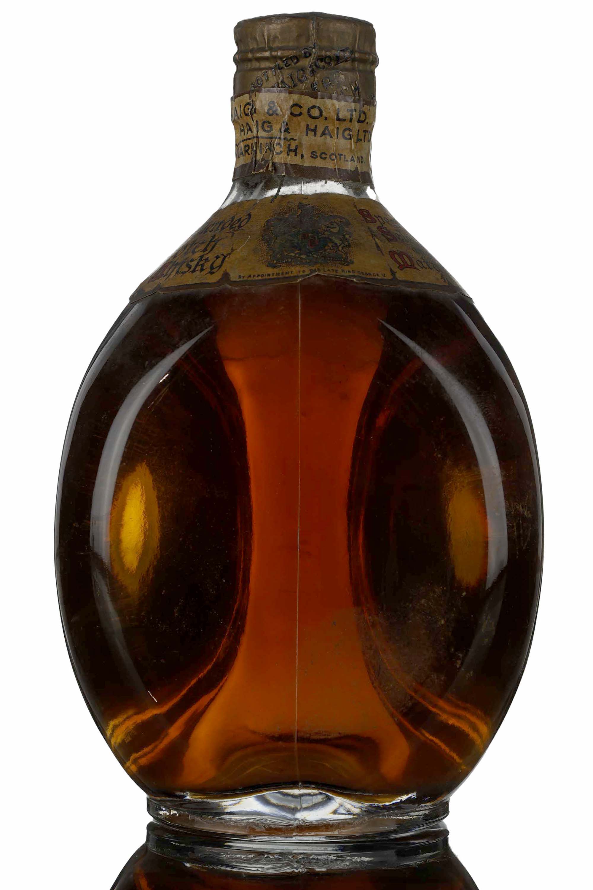 Haigs Dimple - 1950s - Half Bottle