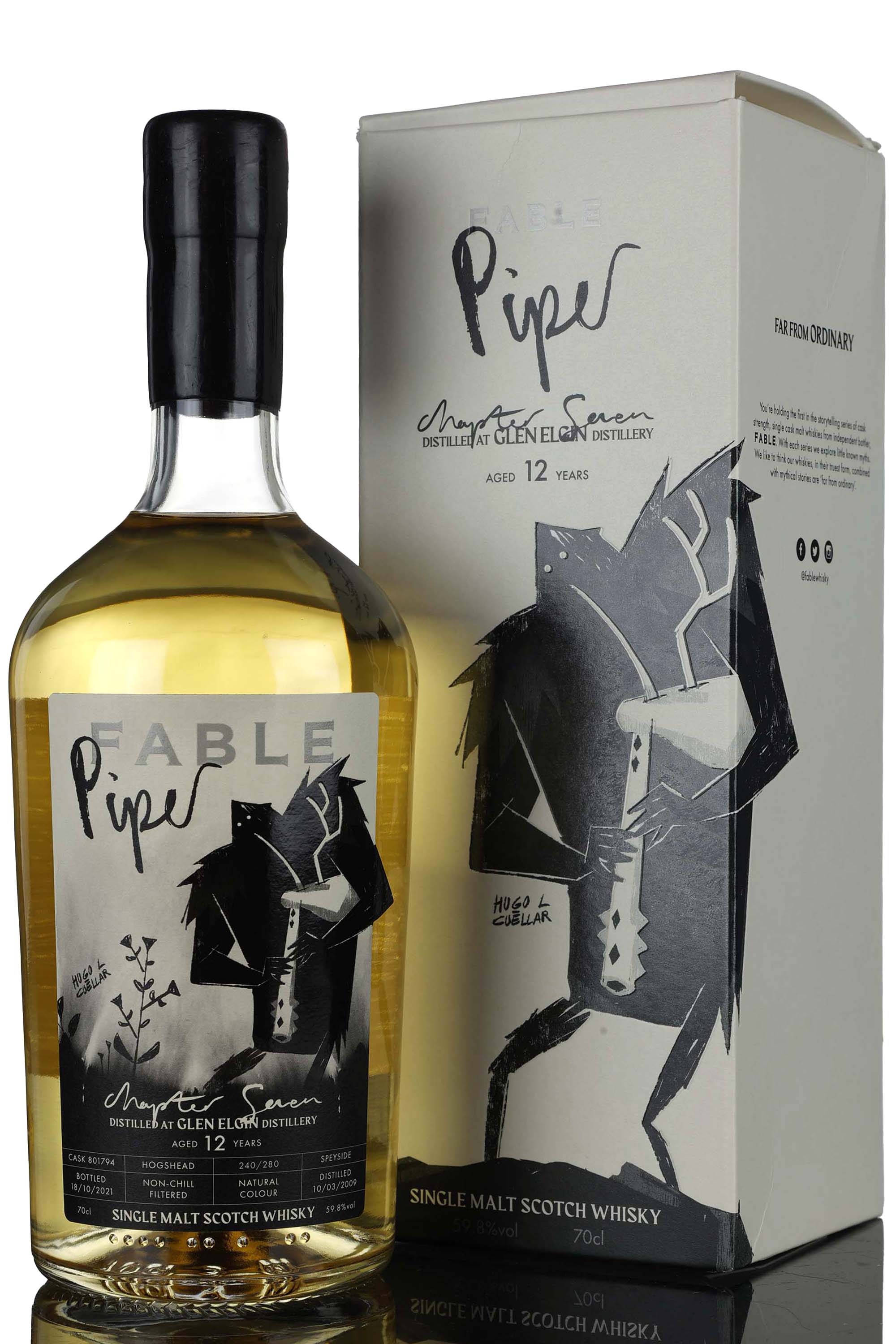 Glen Elgin 2009-2021 - 12 Year Old - Fable - Single Cask 801794