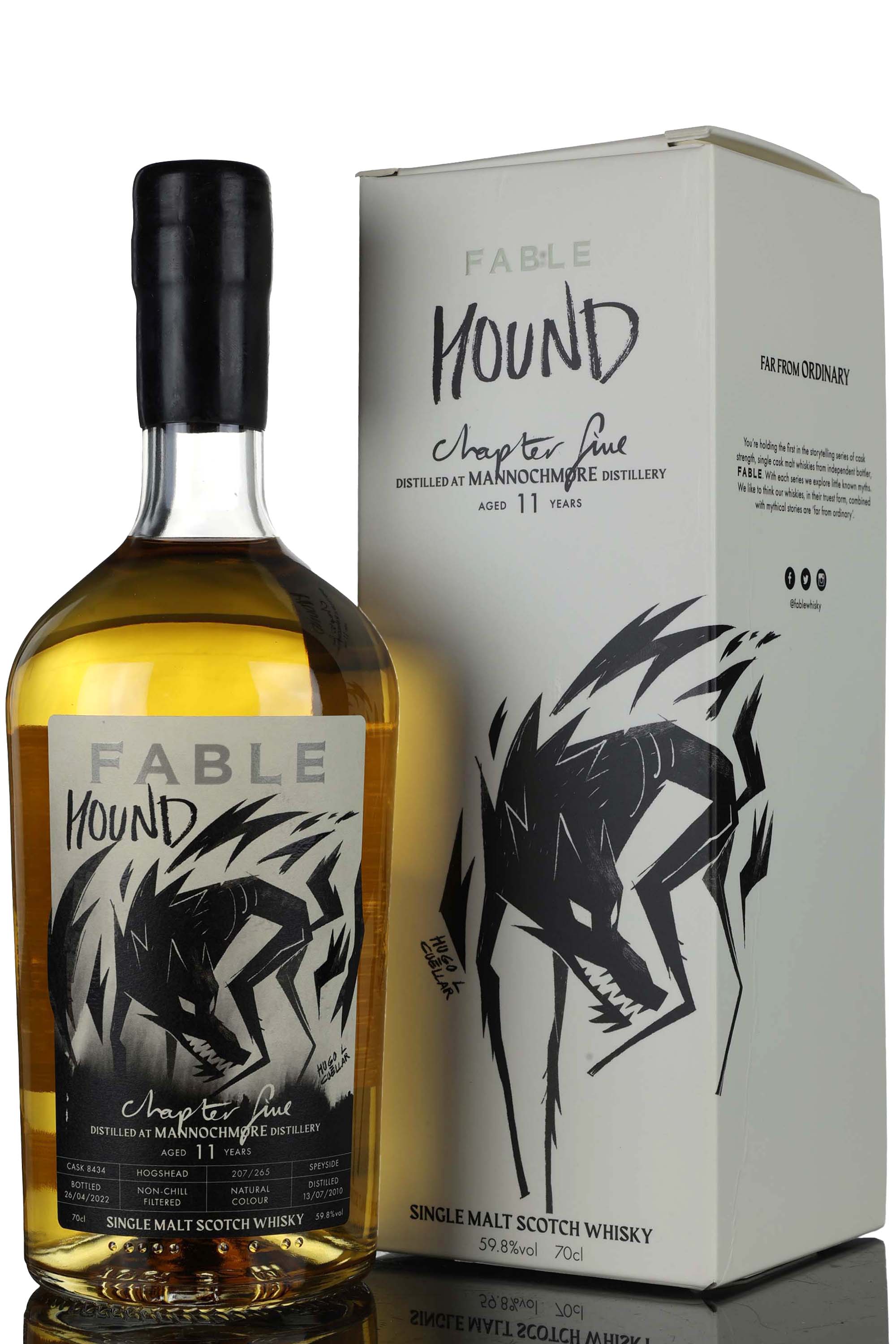 Mannochmore 2010-2022 - 11 Year Old - Fable - Single Cask 8434