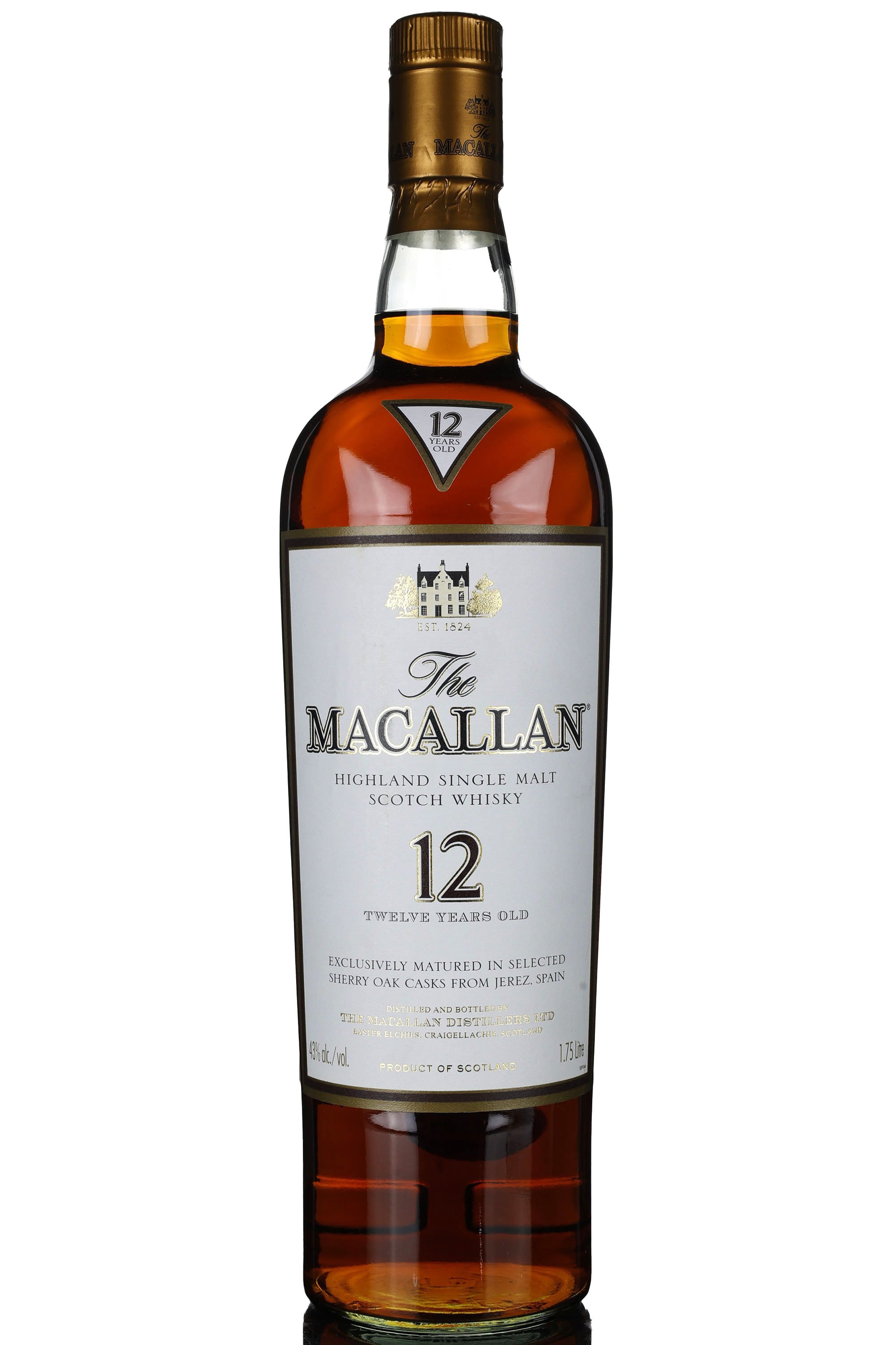 Macallan 12 Year Old - Sherry Cask - Mid 2000s - 1.75 Litres