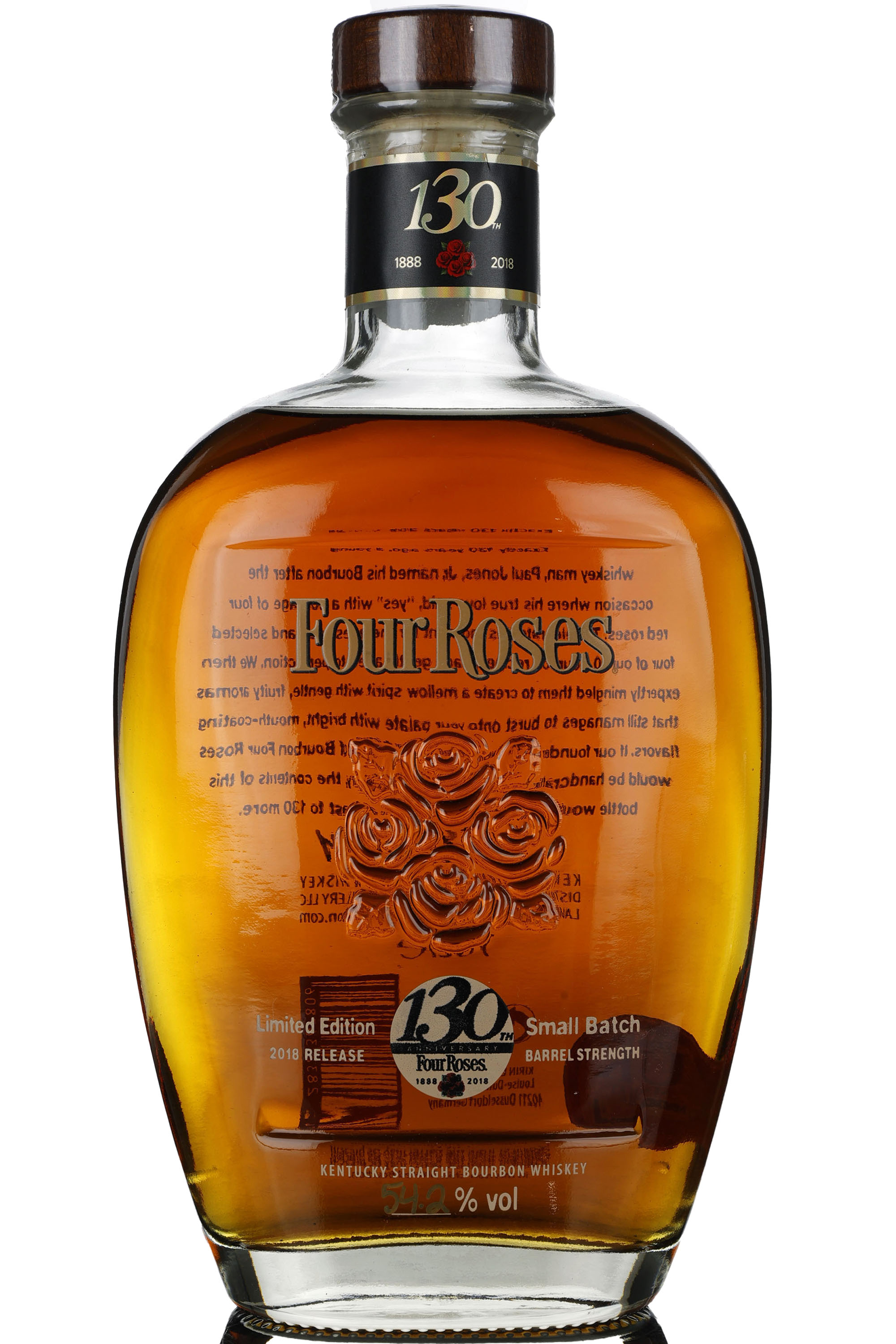 Four Roses Bourbon 130th Anniversary 1898-2018