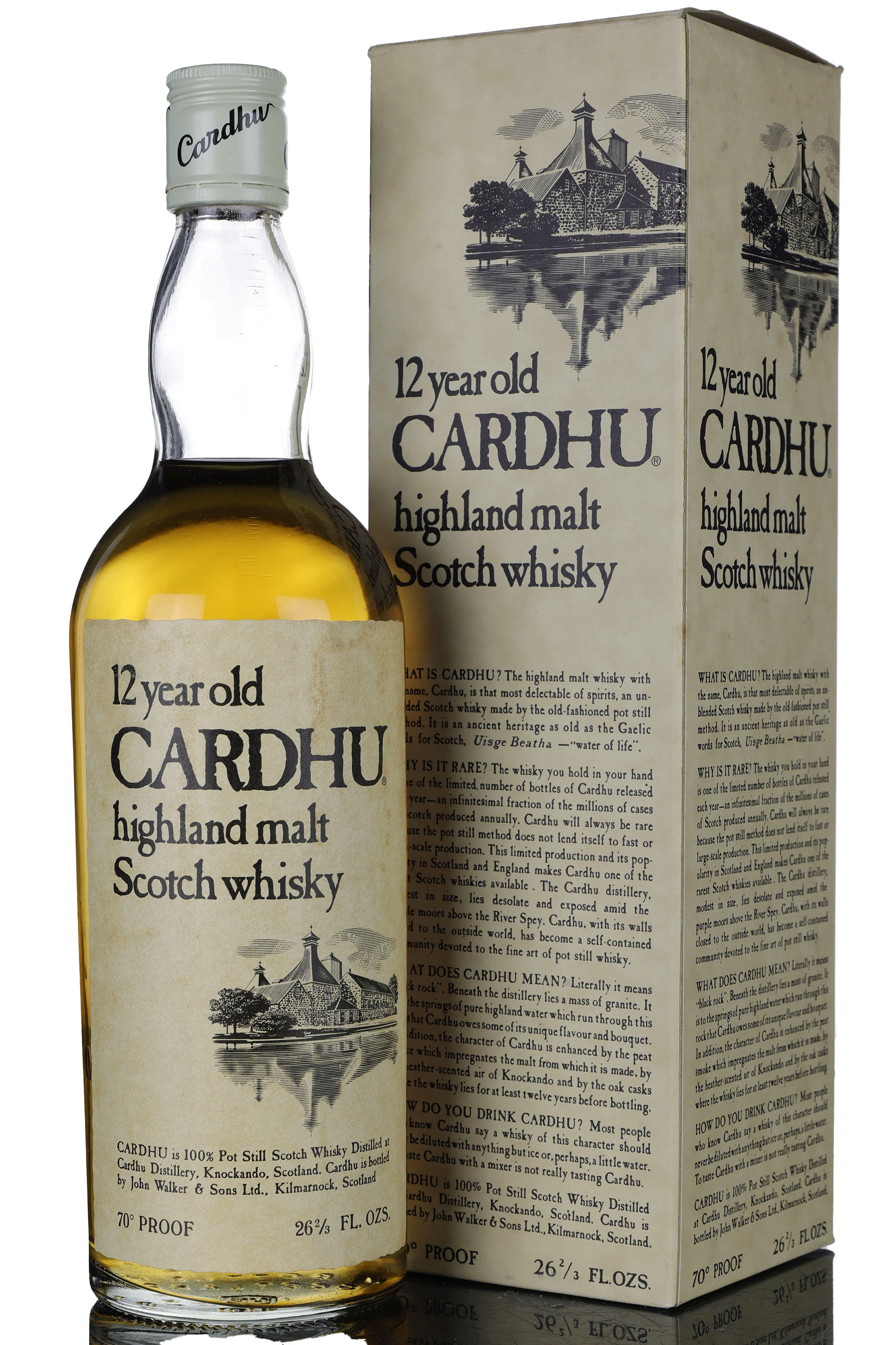 Cardhu 12 Year Old - 1970s