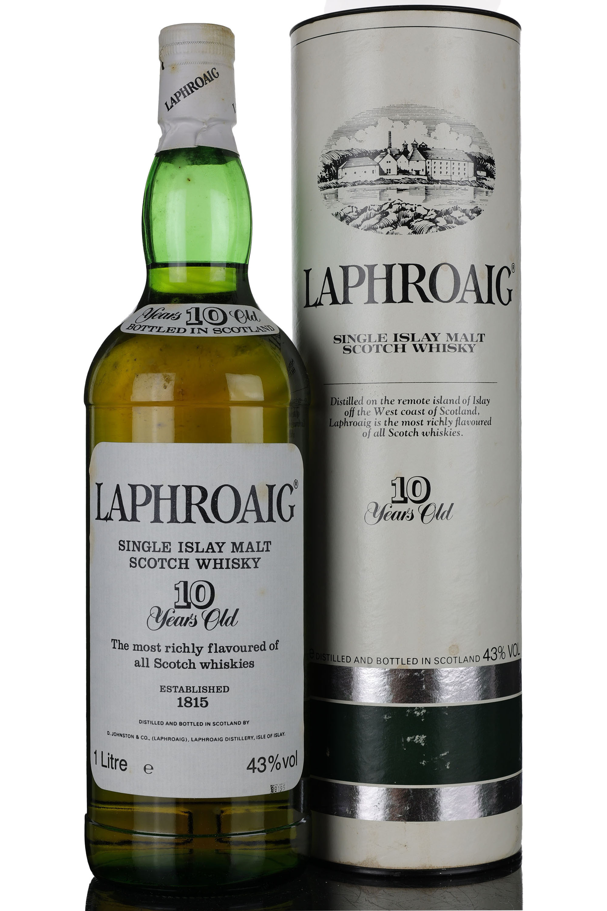 Laphroaig 10 Year Old - 1988 Release - 1 Litre