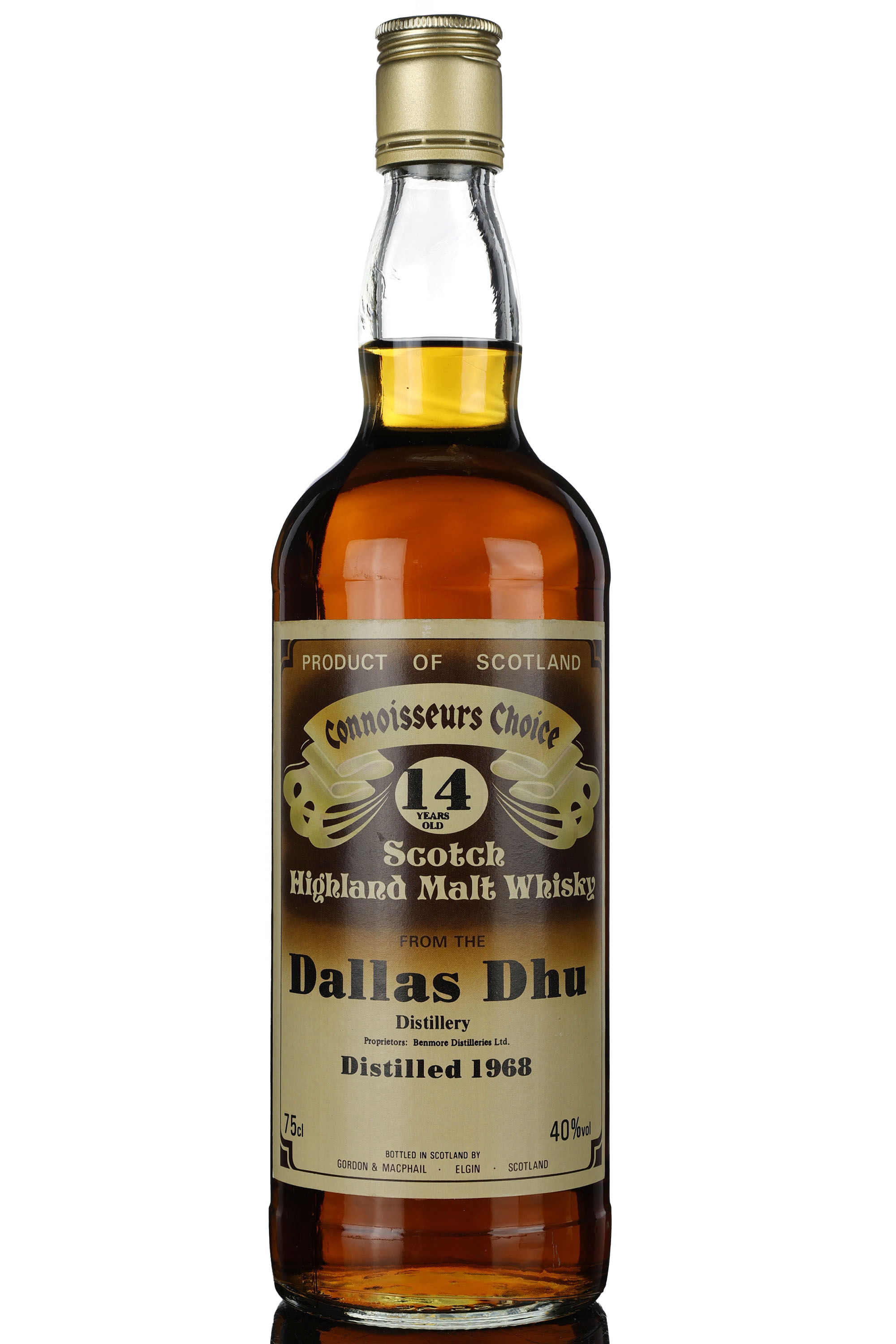 Dallas Dhu 1968 - 14 Year Old - Gordon & MacPhail - Connoisseurs Choice