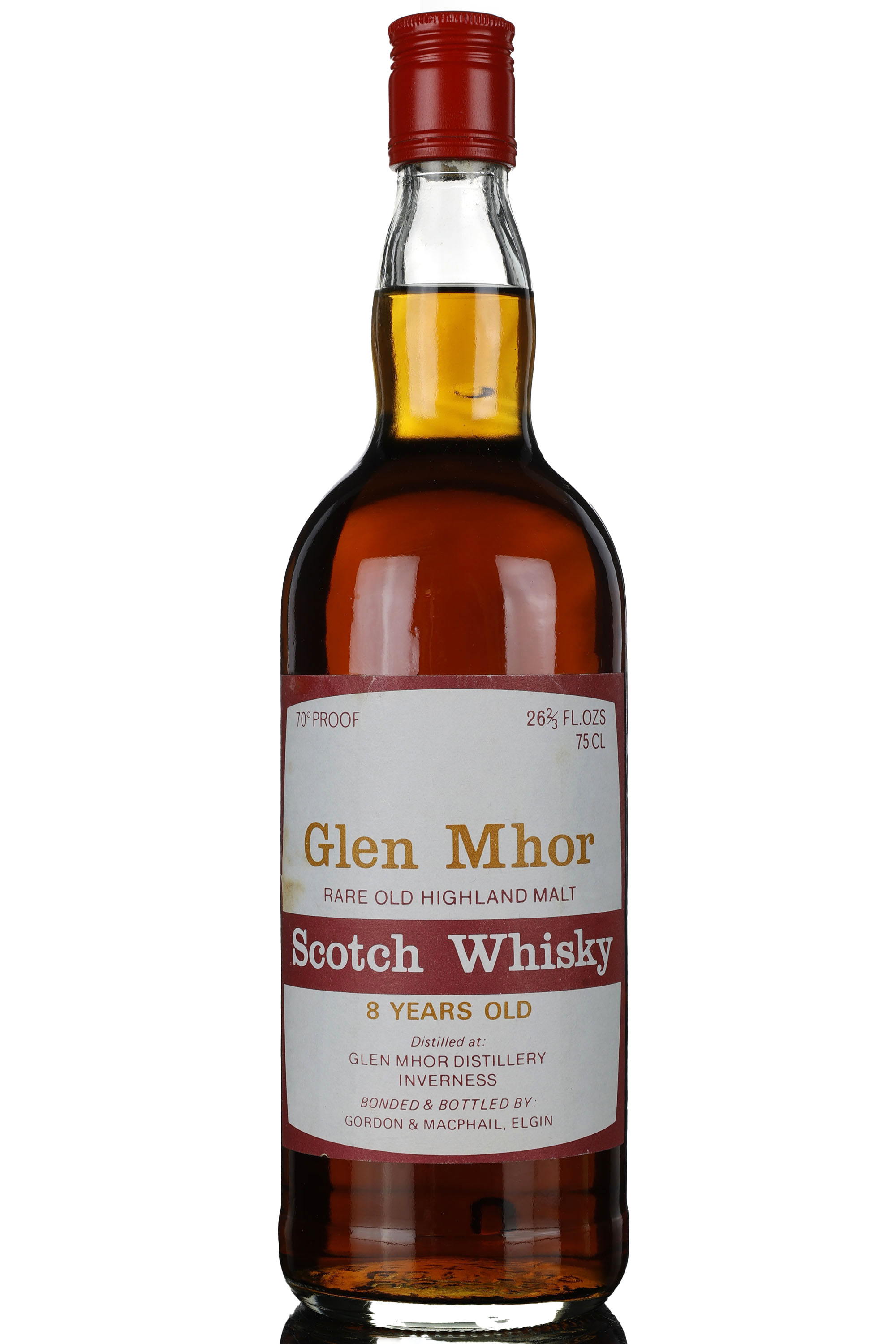 Glen Mhor 8 Year Old - Gordon & MacPhail - Late 1970s