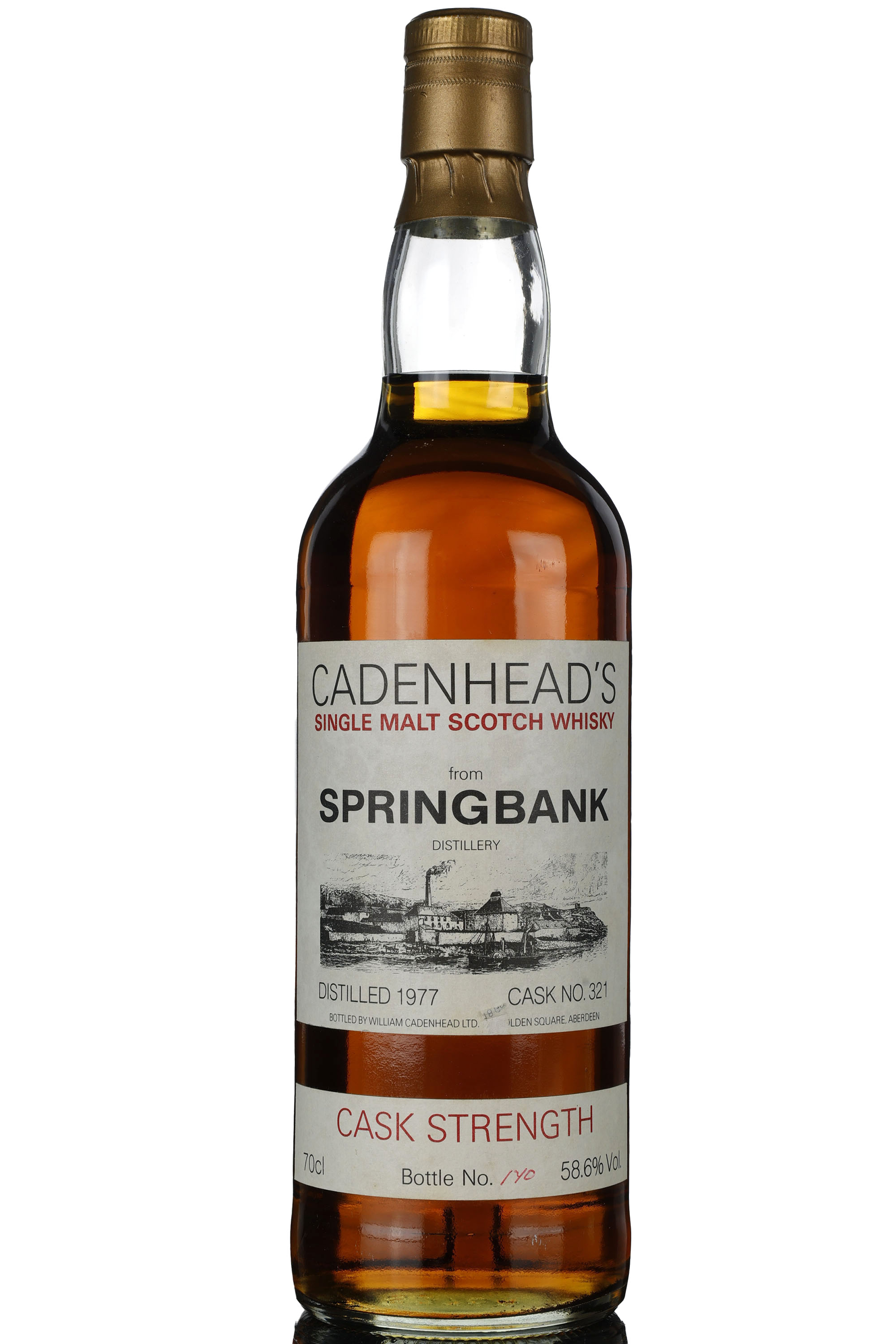 Springbank 1977 - Cadenheads Cask Strength - Single Cask 321