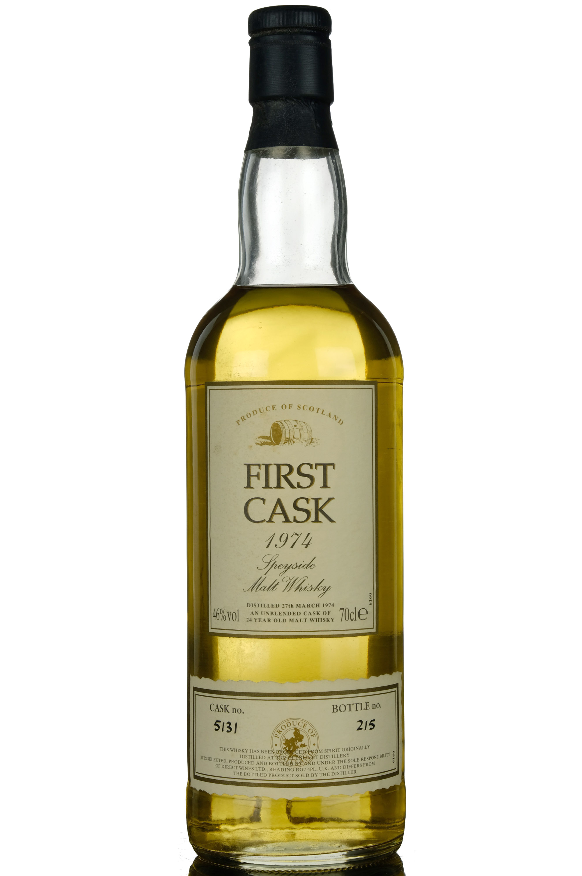 Glenlivet 1974 - 24 Year Old - First Cask - Single Cask 5131