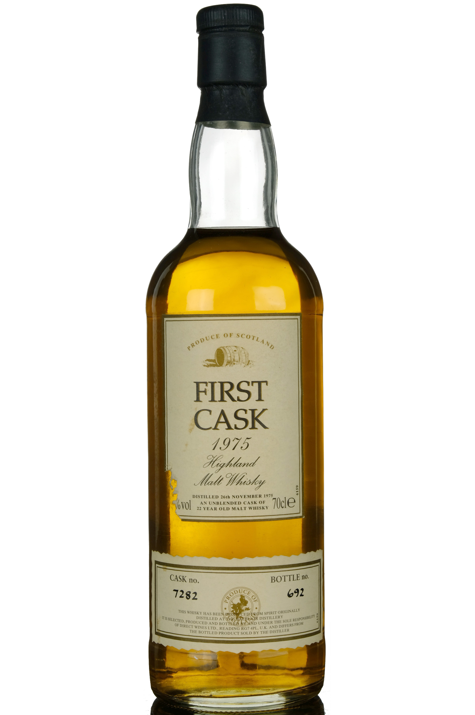 Balblair 1975 - 22 Year Old - First Cask - Single Cask 7282