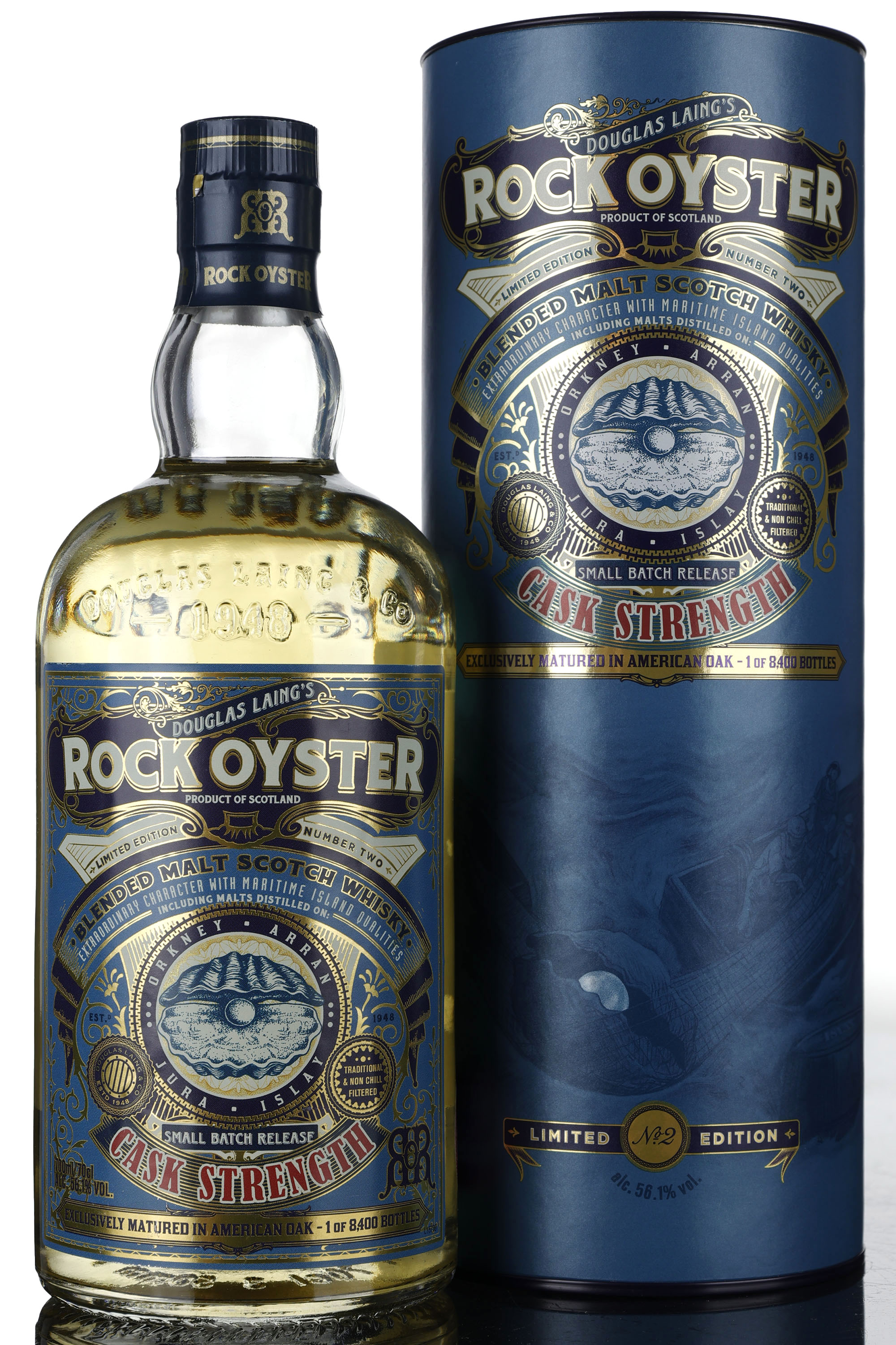 Rock Oyster Cask Strength - Batch 2 - 2018 Release