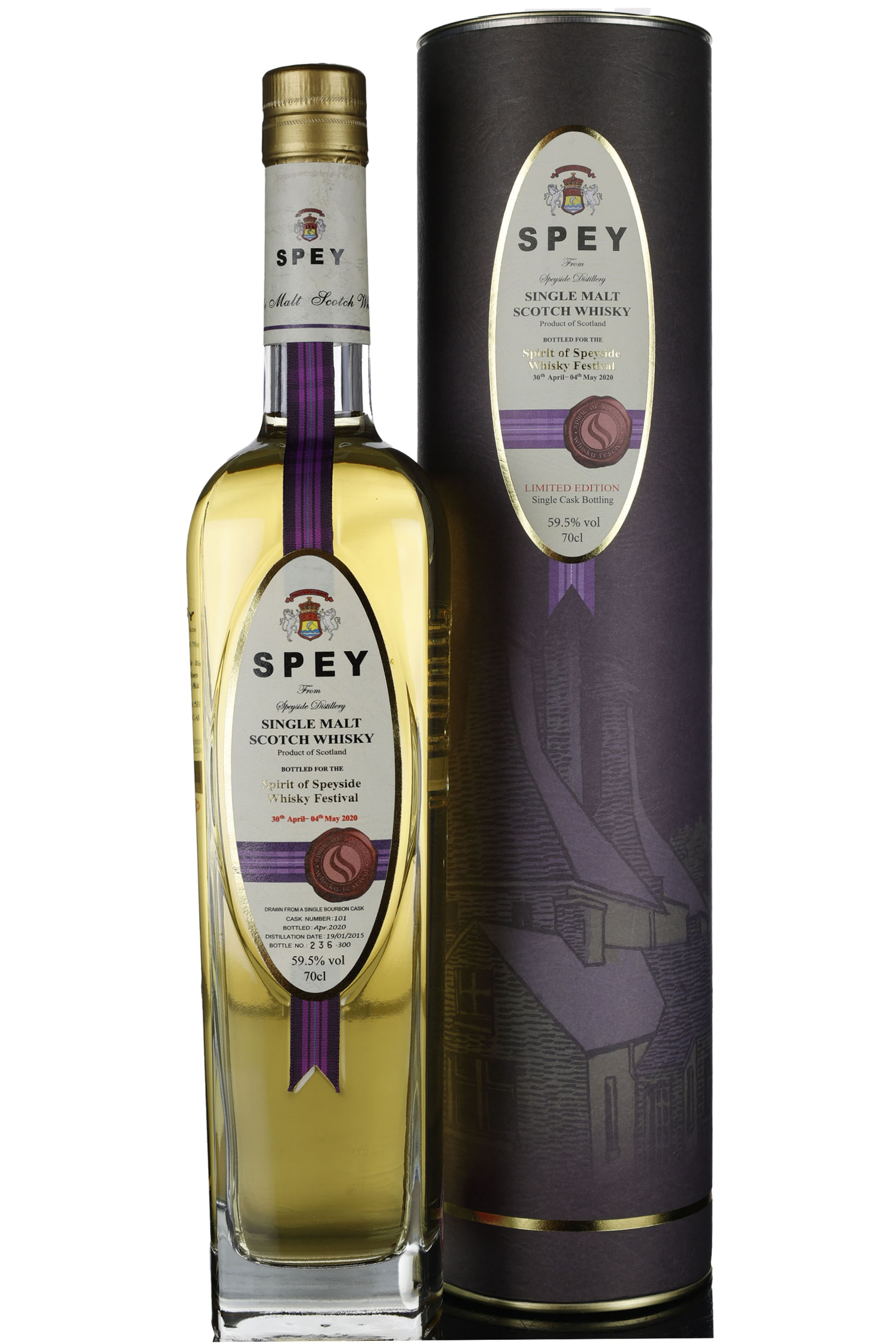 Spey 2015-2020 - Spirit of Speyside Whisky Festival 2020 - Single Cask 101