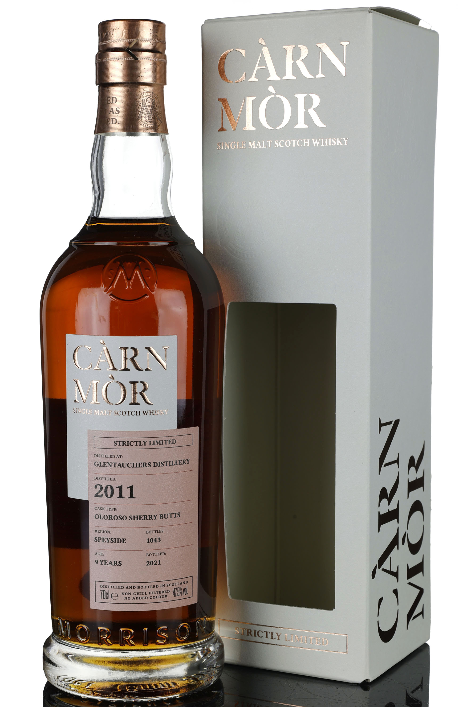 Glentauchers 2011-2021 - 9 Year Old - Carn Mor - Strictly Limited