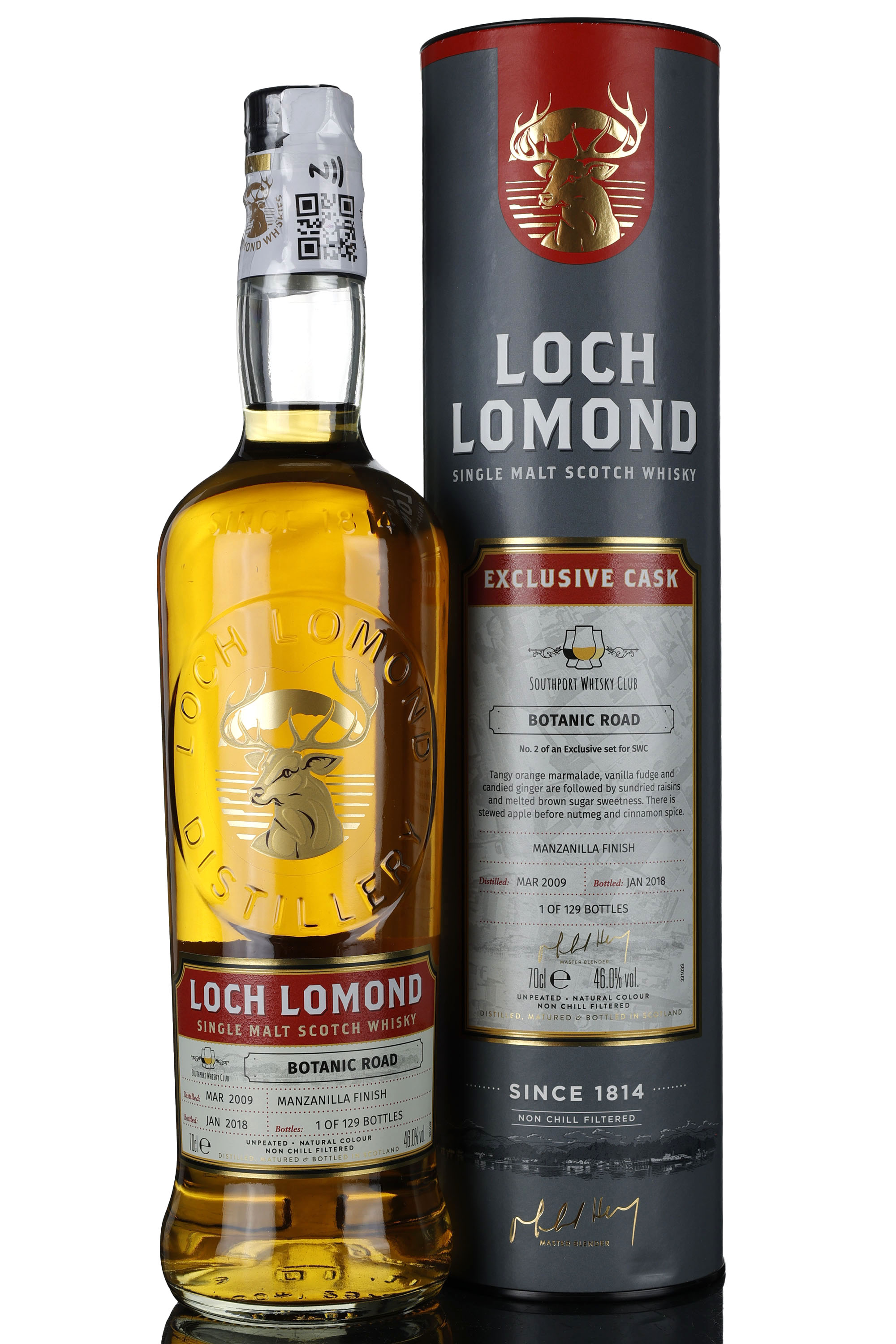 Loch Lomond 2009-2018 - Southport Whisky Club Exclusive - Botanic Road