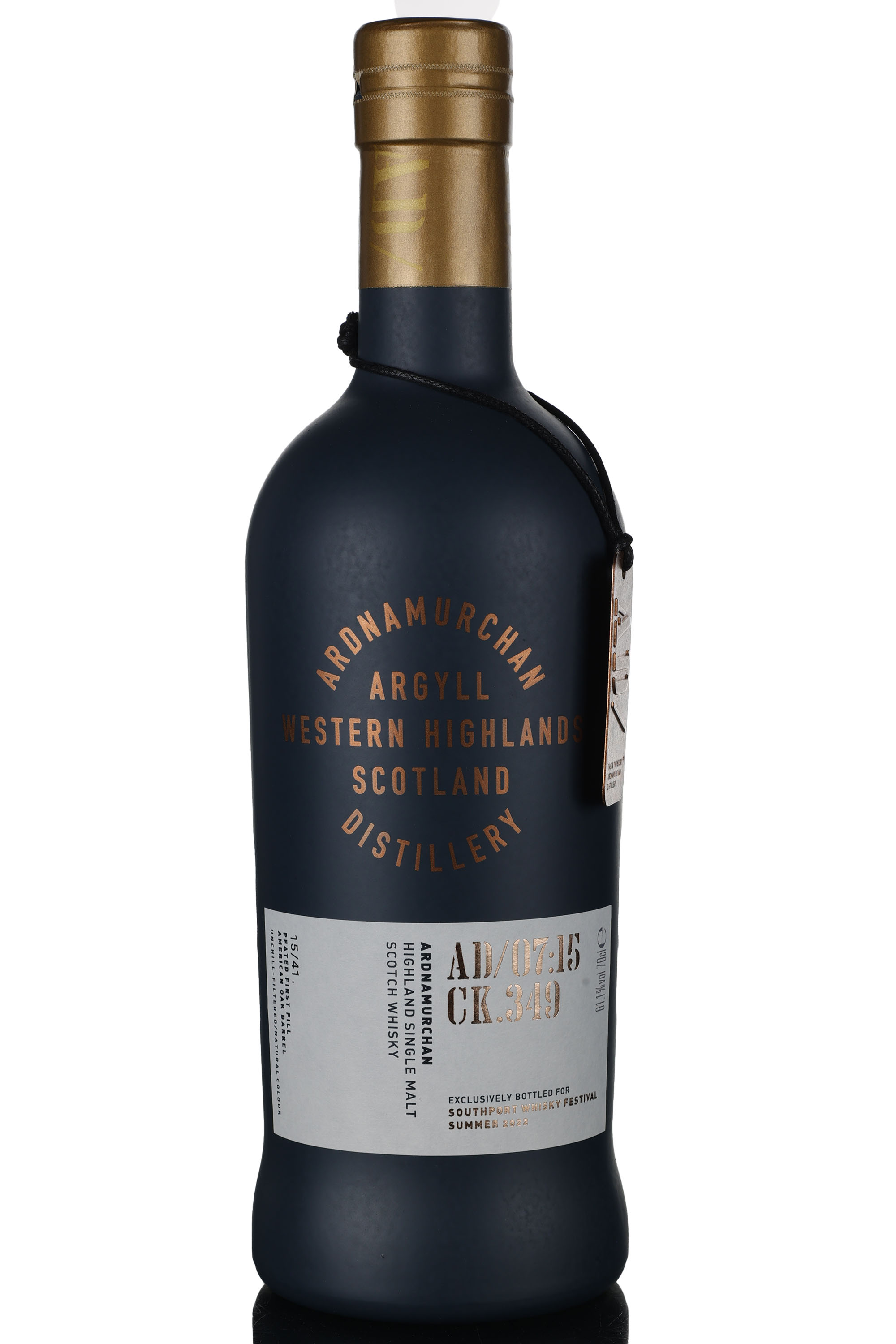 Ardnamurchan 2015-2022 - AD/07:15 - Single Cask 349 - Southport Whisky Festival Summer 202