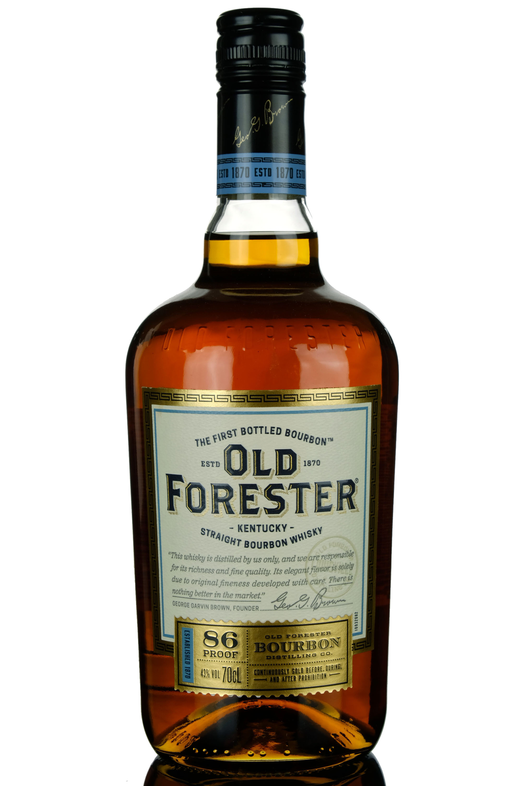 Old Forester 86 Proof Kentucky Straight Bourbon Whiskey