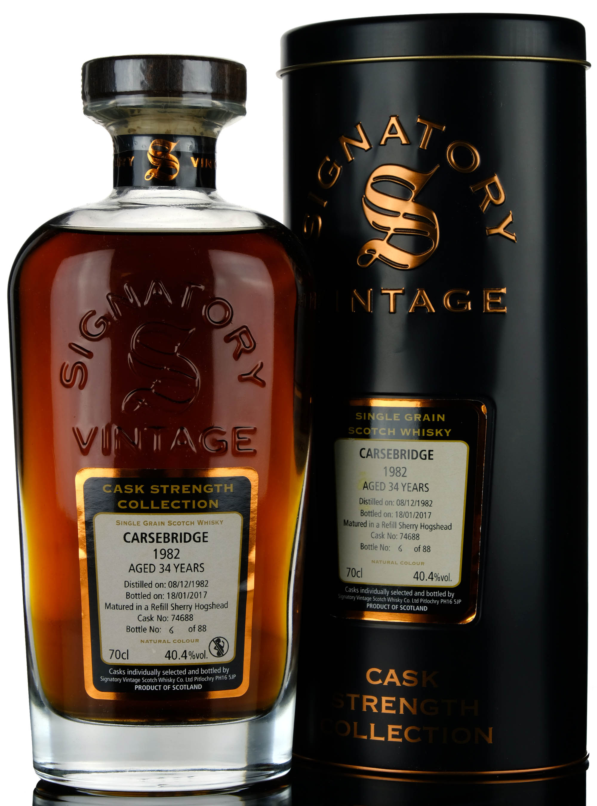 Carsebridge 19822017 34 Signatory Vintage Collection Singl