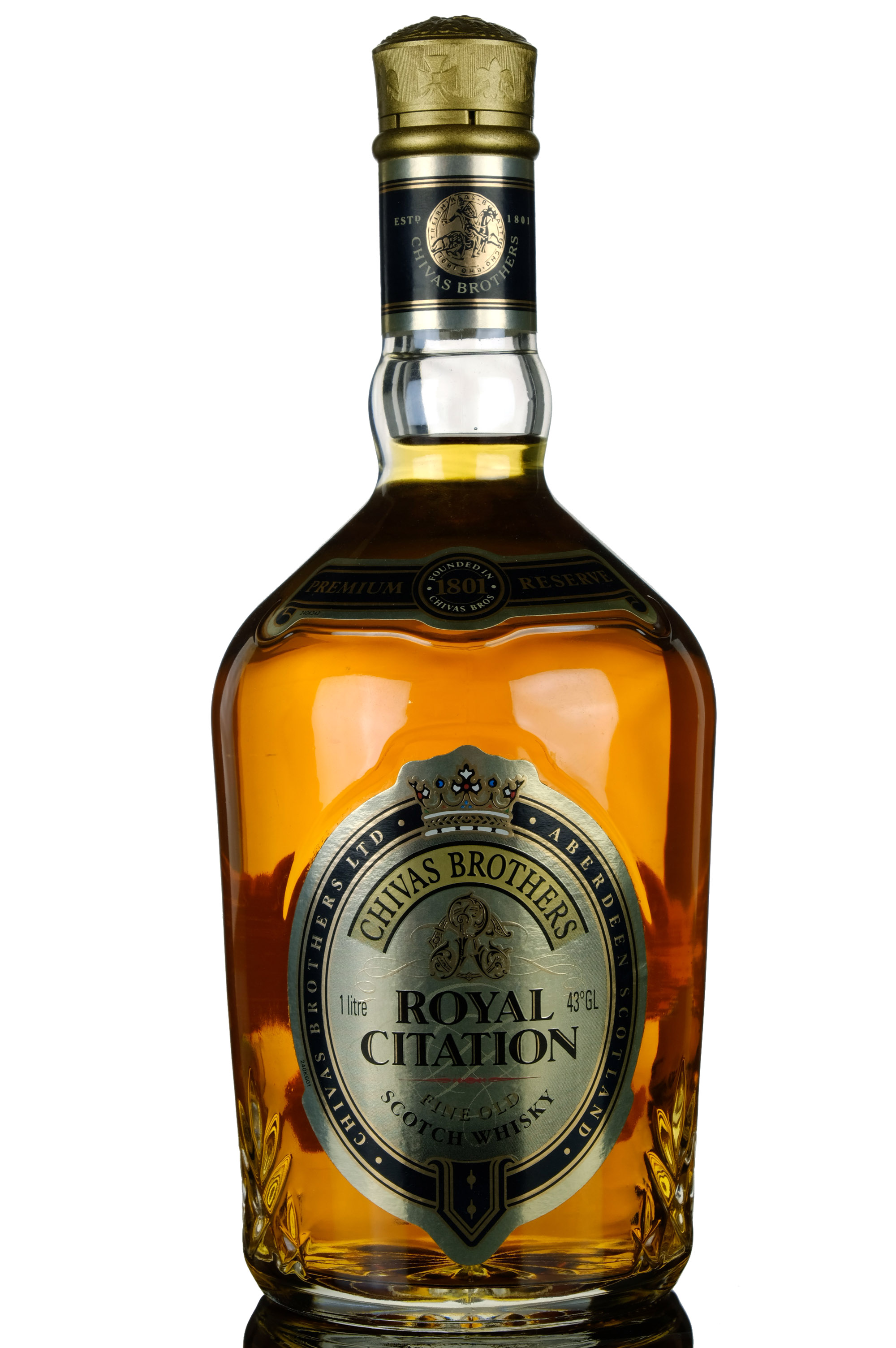 Chivas Brothers Royal Citation Premier Reserve 1980s