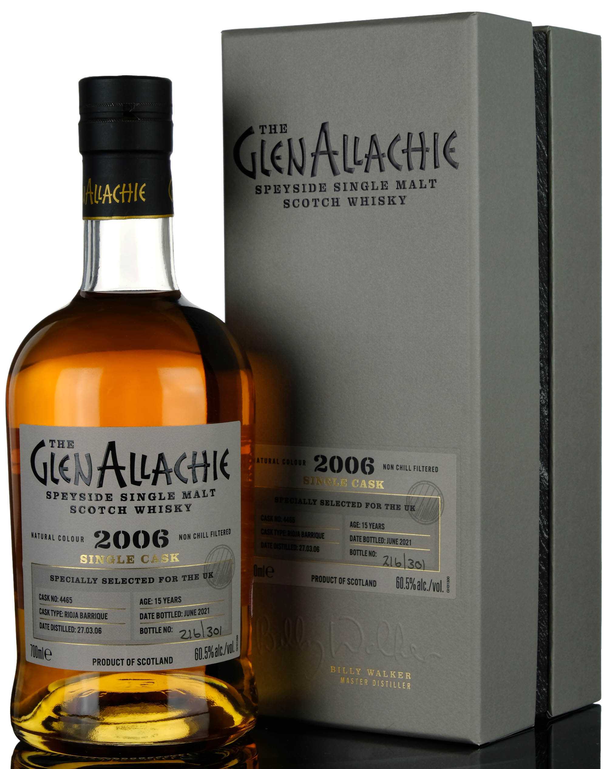 Glenallachie 20062021 15 Single Cask 4465 Uk Exclusive
