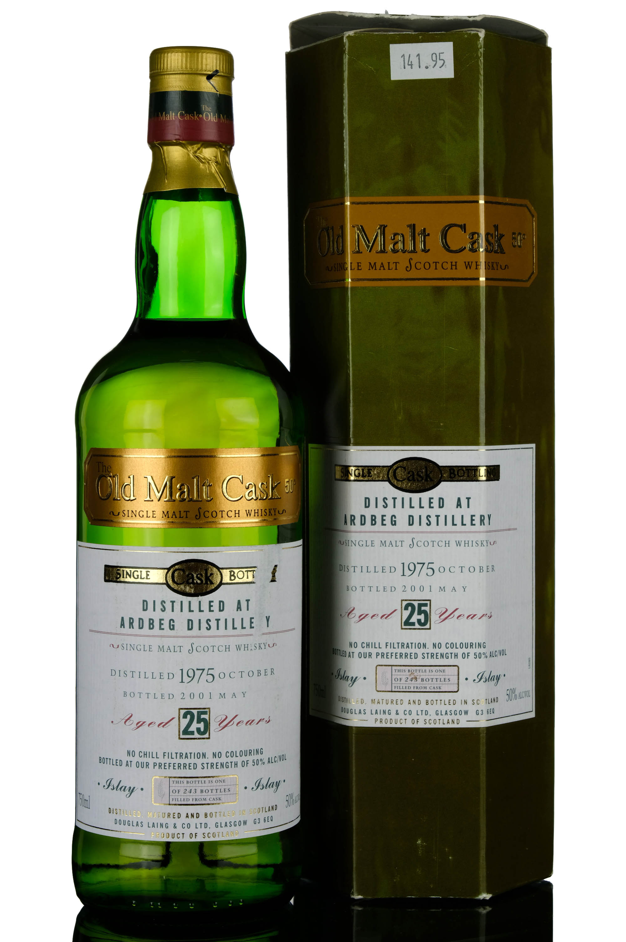 Ardbeg 1975-2001 - 25 Year Old - Douglas Laing - Old Malt Cask - Single Cask - US Import