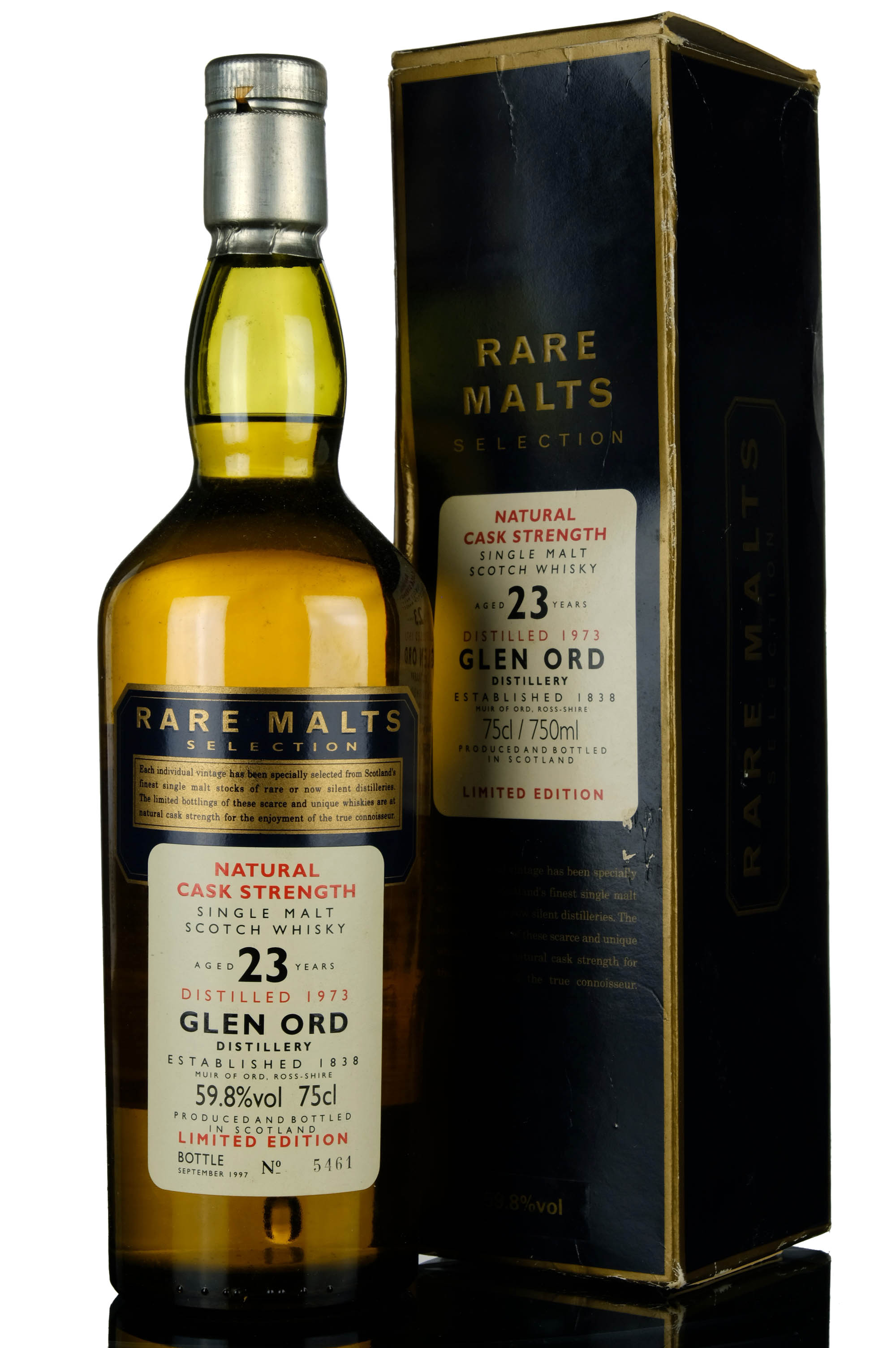 Glen Ord 1973-1997 - 23 Year Old - Rare Malts 59.8%