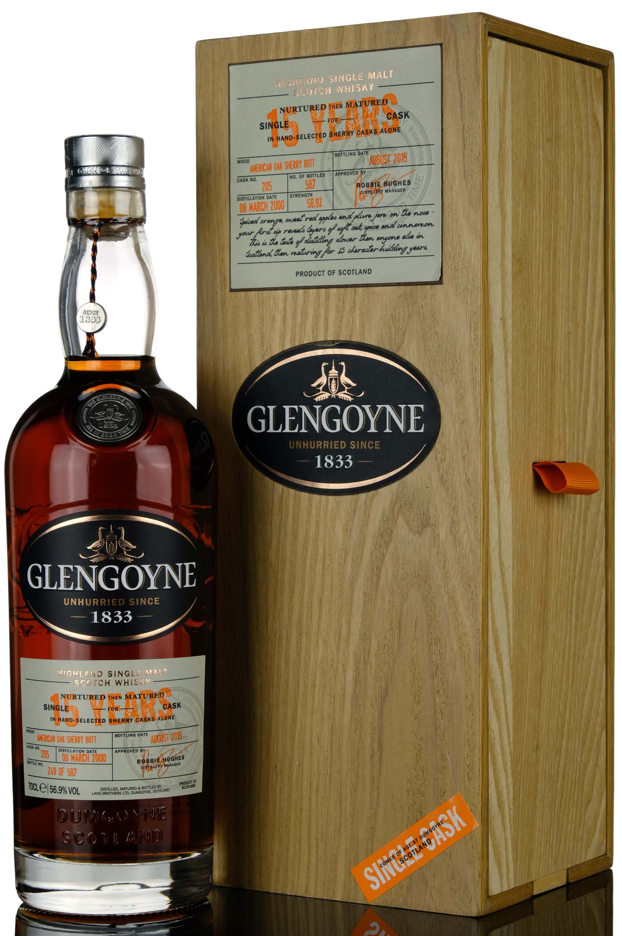 Glengoyne 20002015 15 Single Cask 205