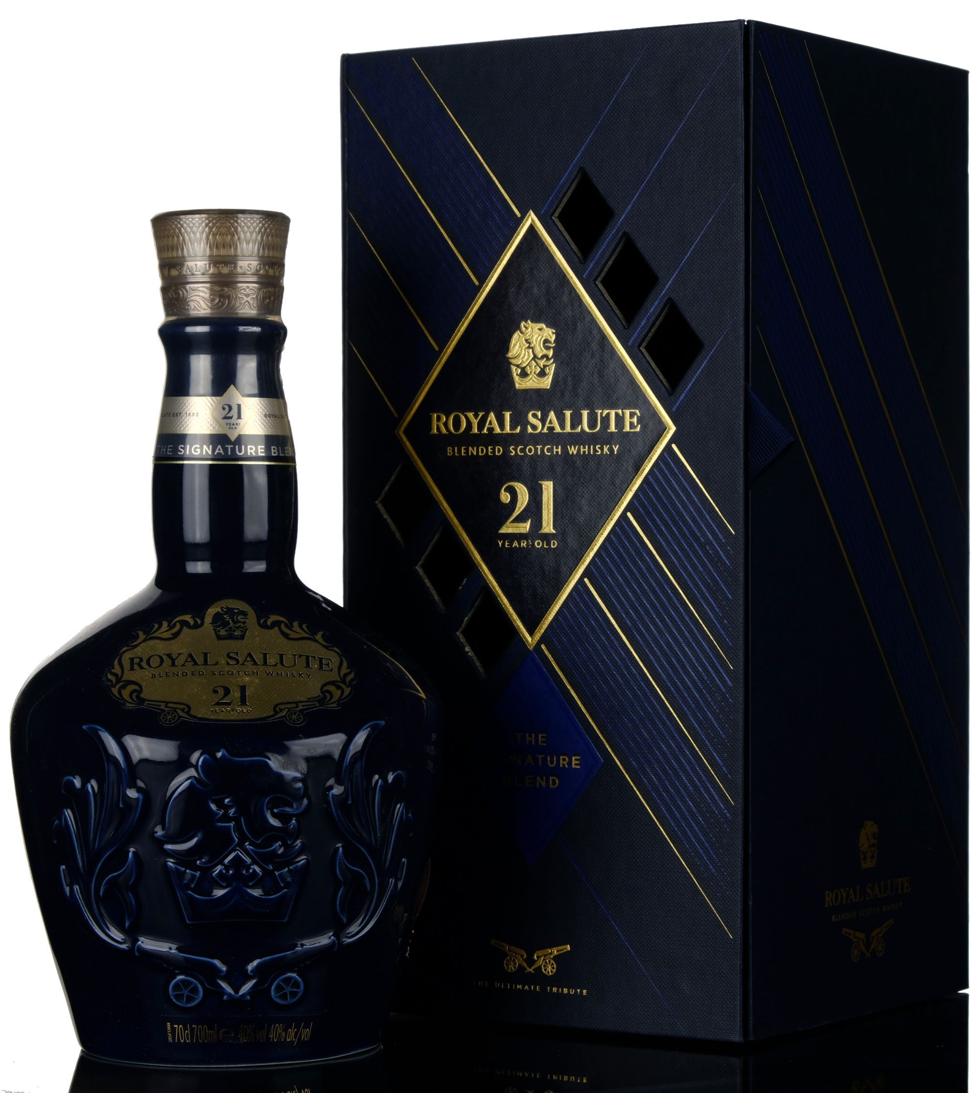Royal Salute 21 Year Old - Blue Ceramic - 2019 Release