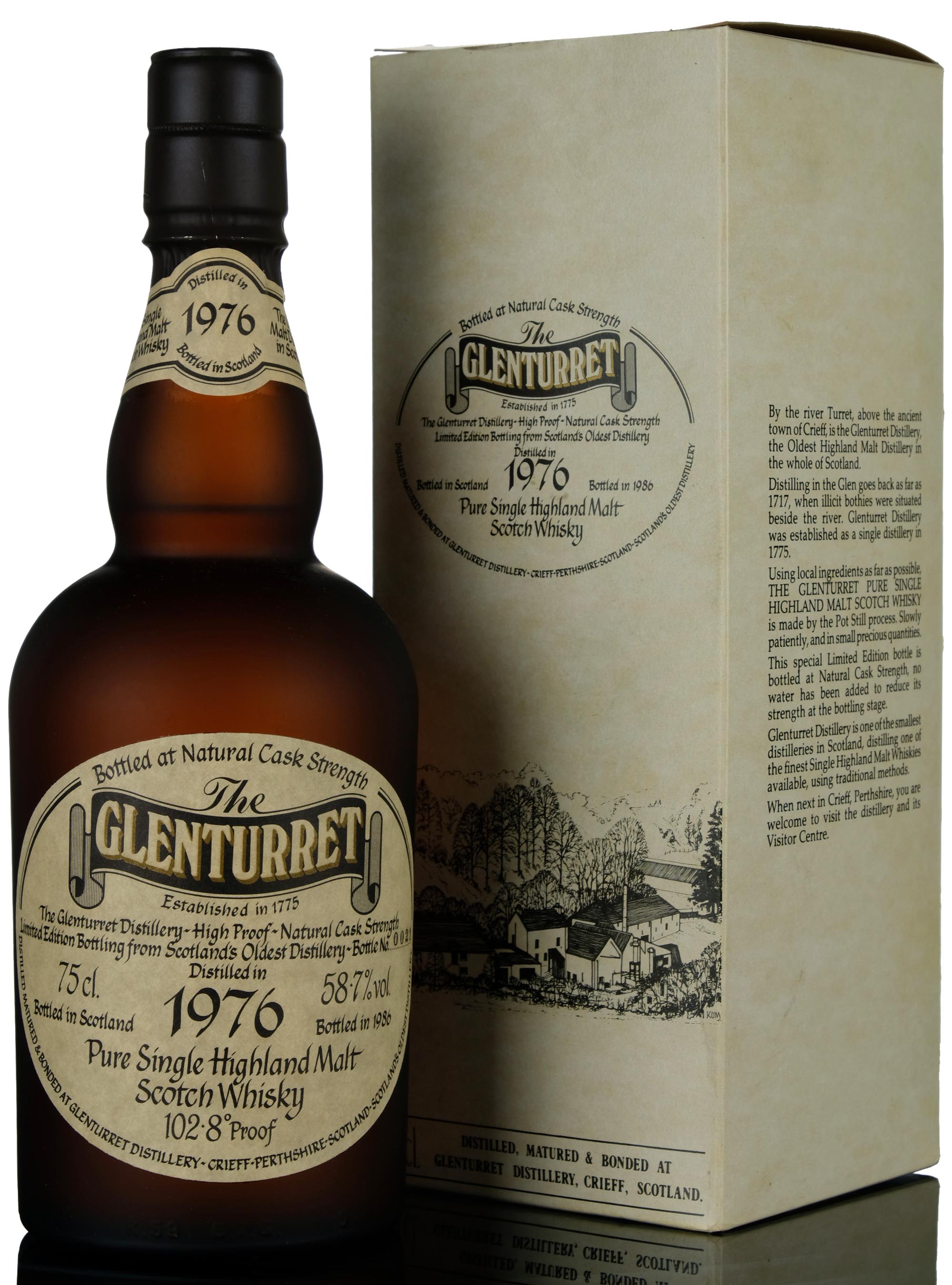 Glenturret 19761986 High Proof 1028 Proof