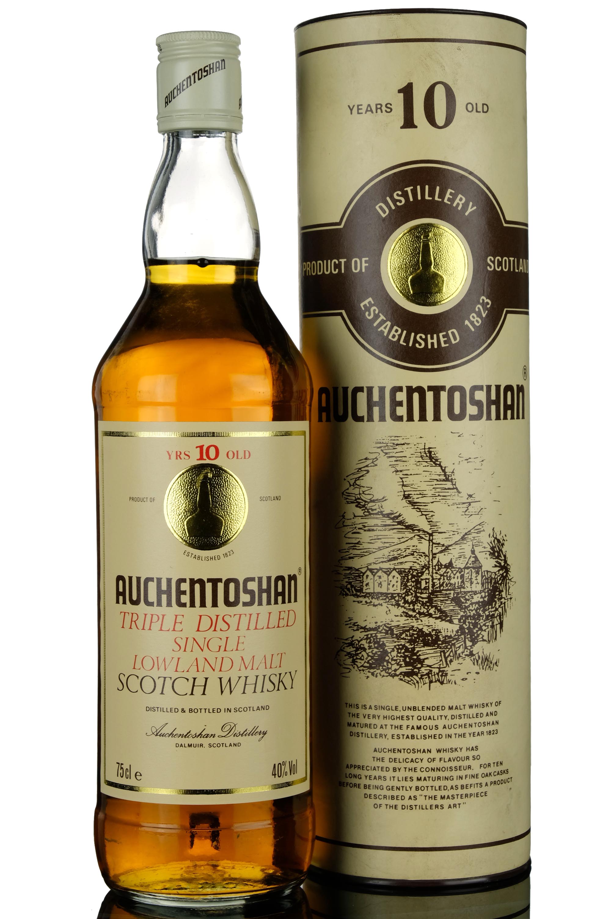 Auchentoshan 10 1980s