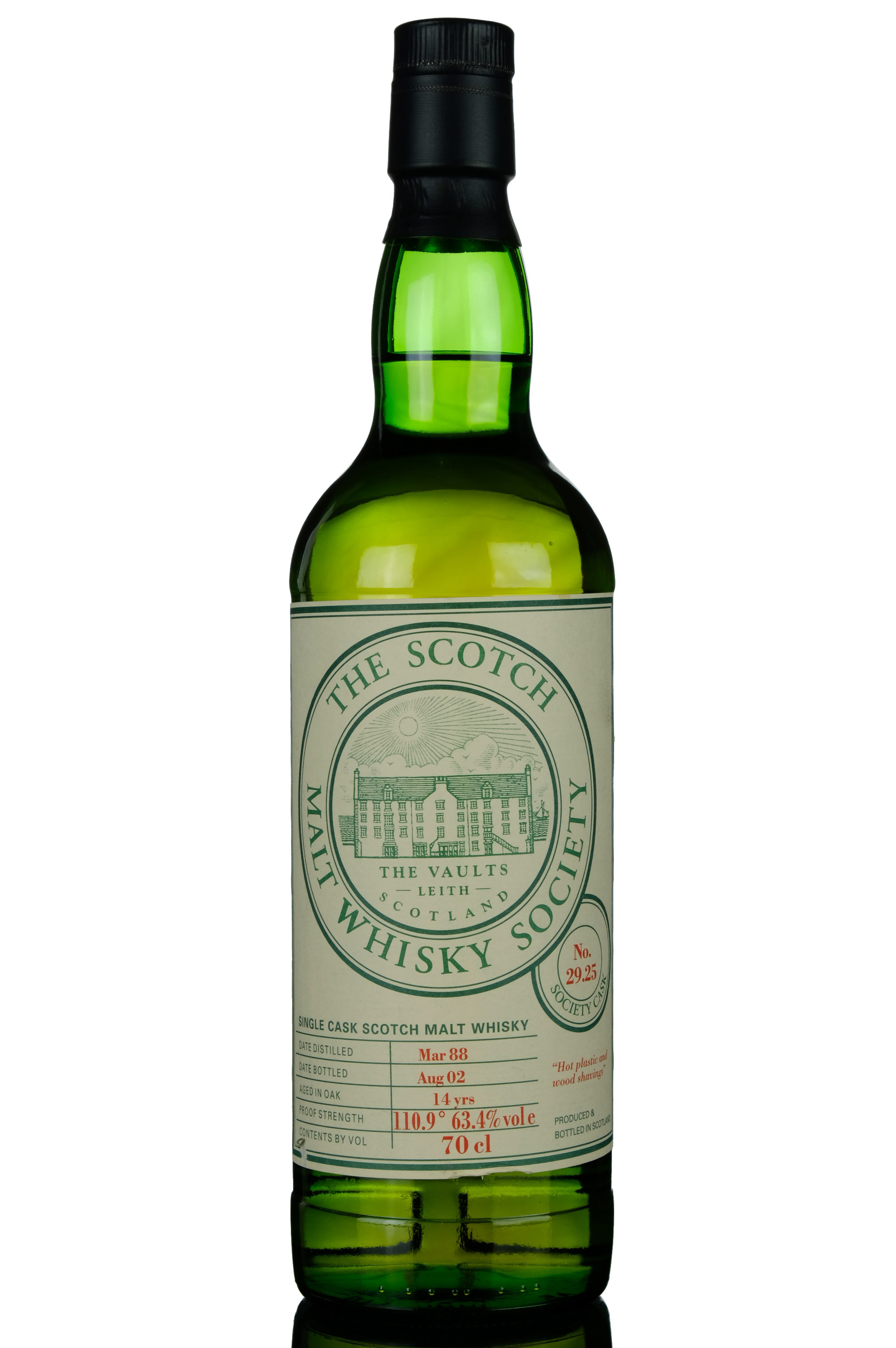 Laphroaig 19882002 14 Smws 2925 Hot Plastic Wood Shavings