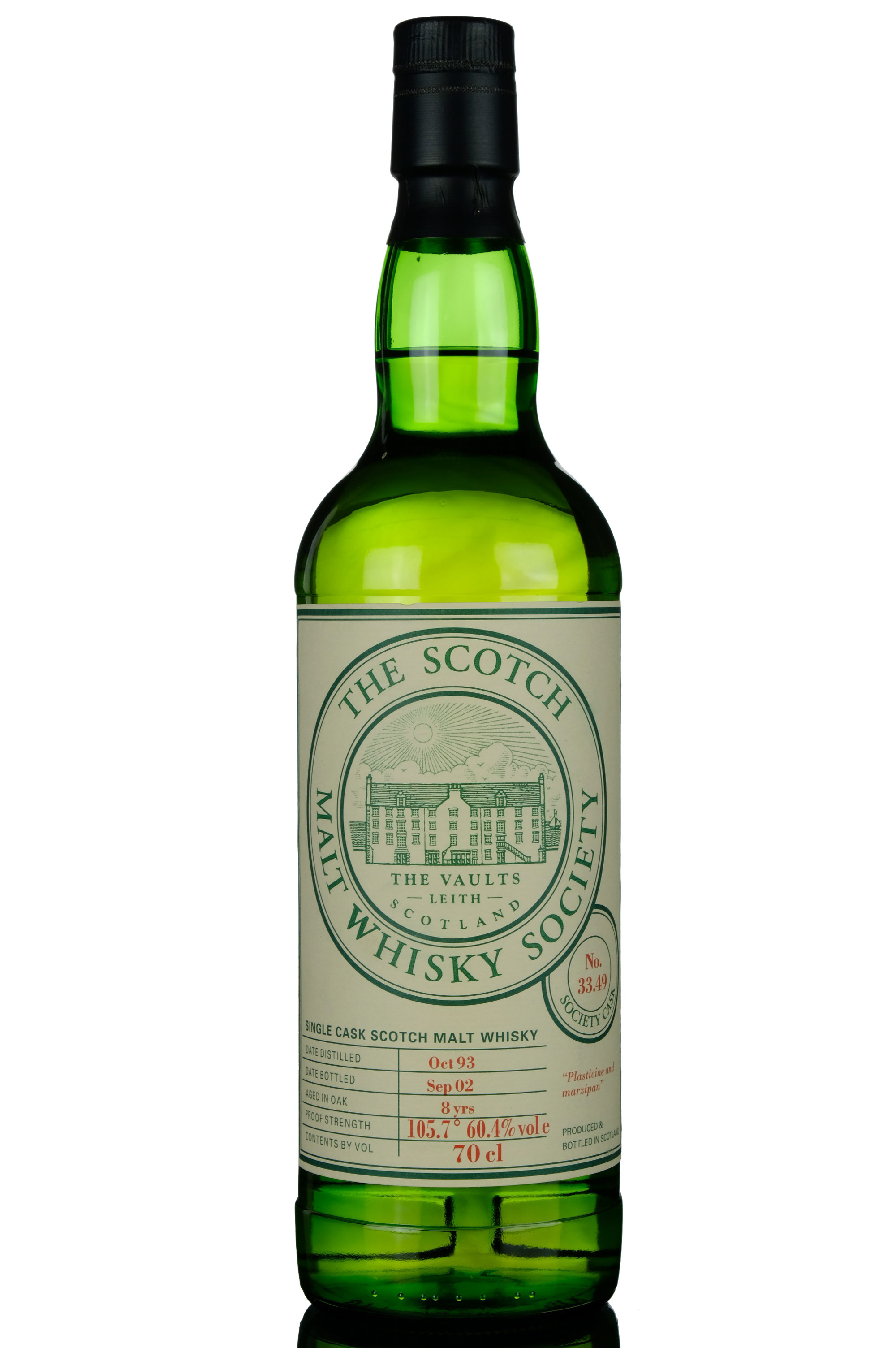 Ardbeg 1993-2002 - 8 Year Old - SMWS 33.49 - Plasticine & Marzipan
