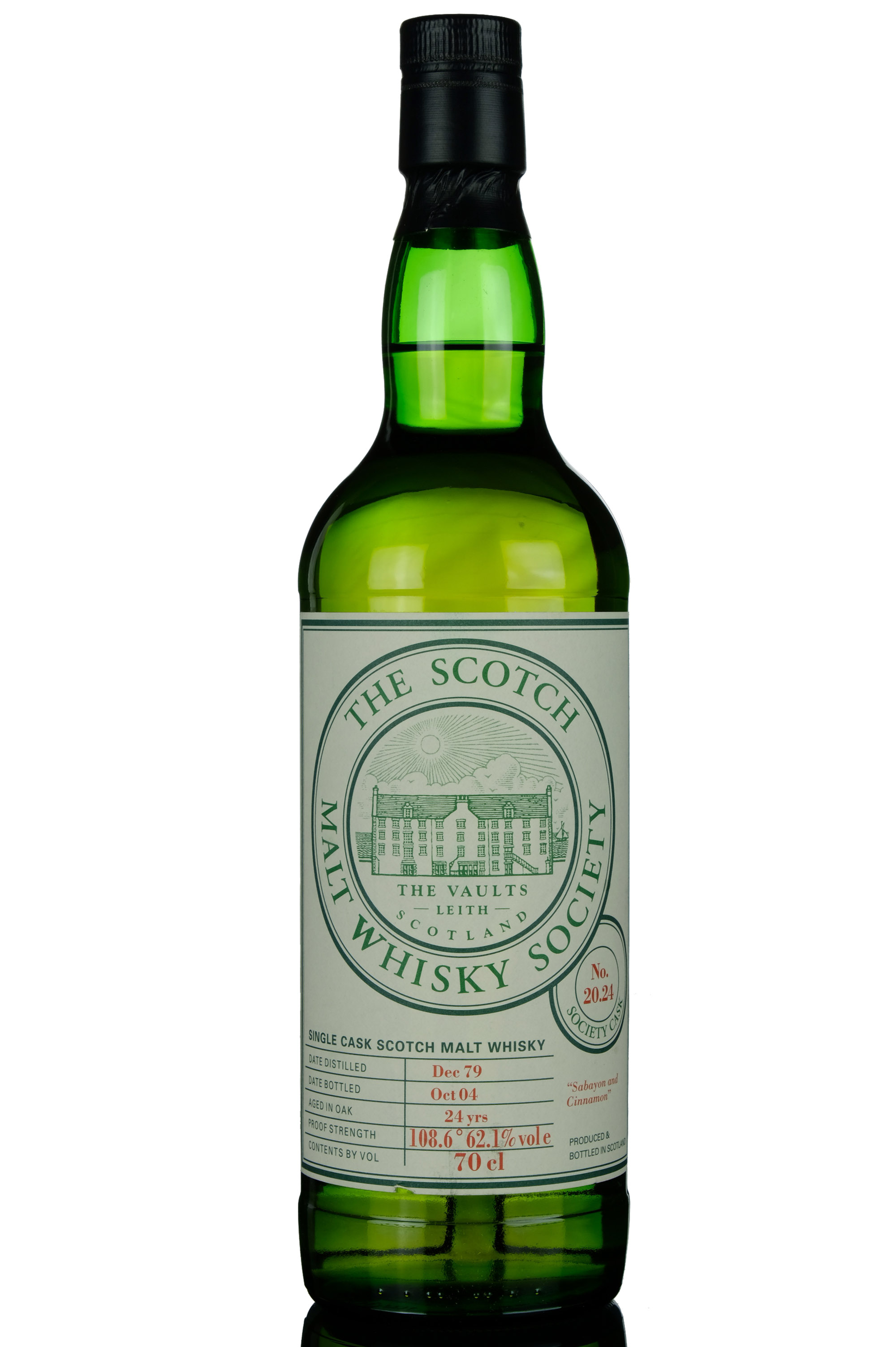 Inverleven 1979-2004 - 24 Year Old - SMWS 20.24 - Sabayon & Cinnamon