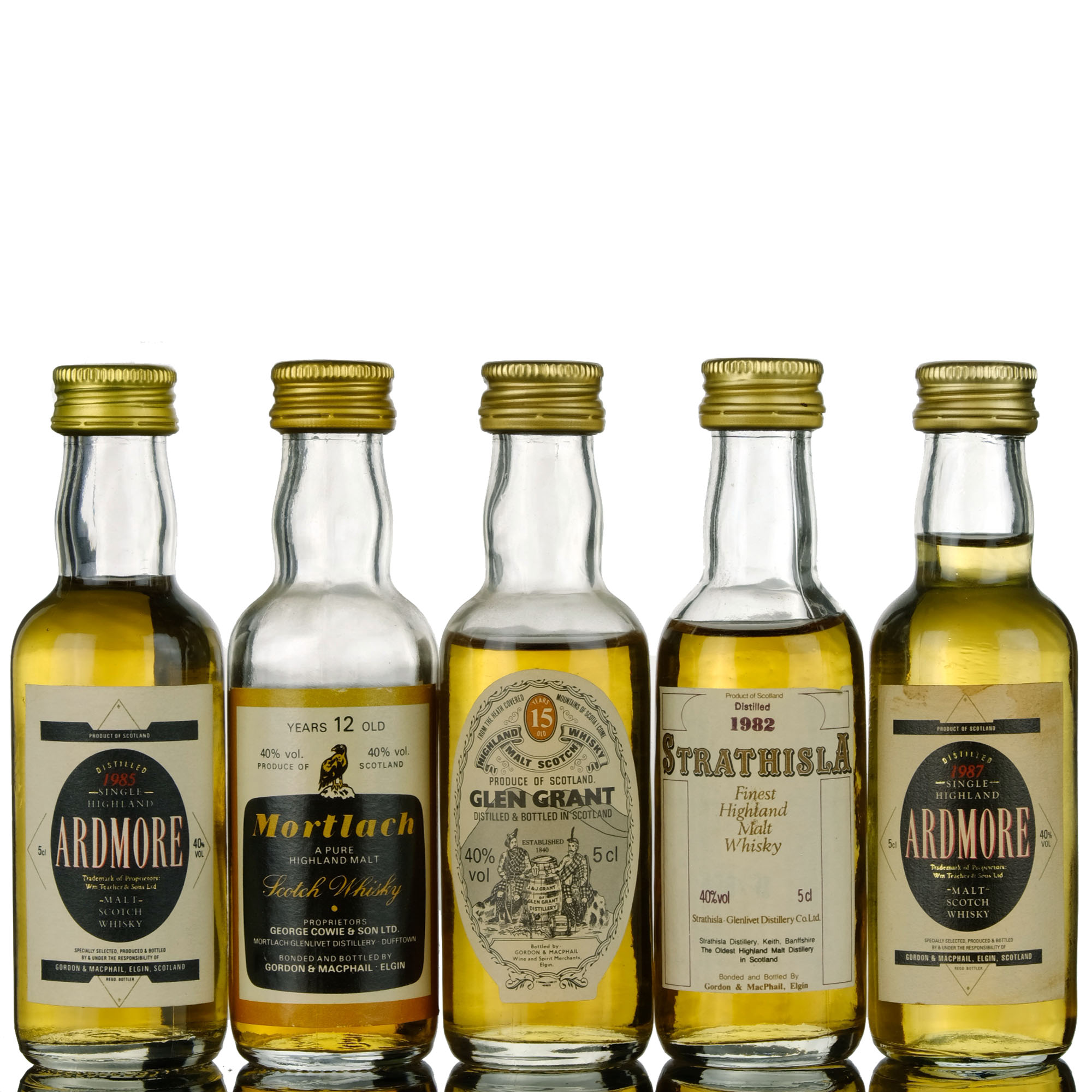 5 X Gordon Macphail Miniatures