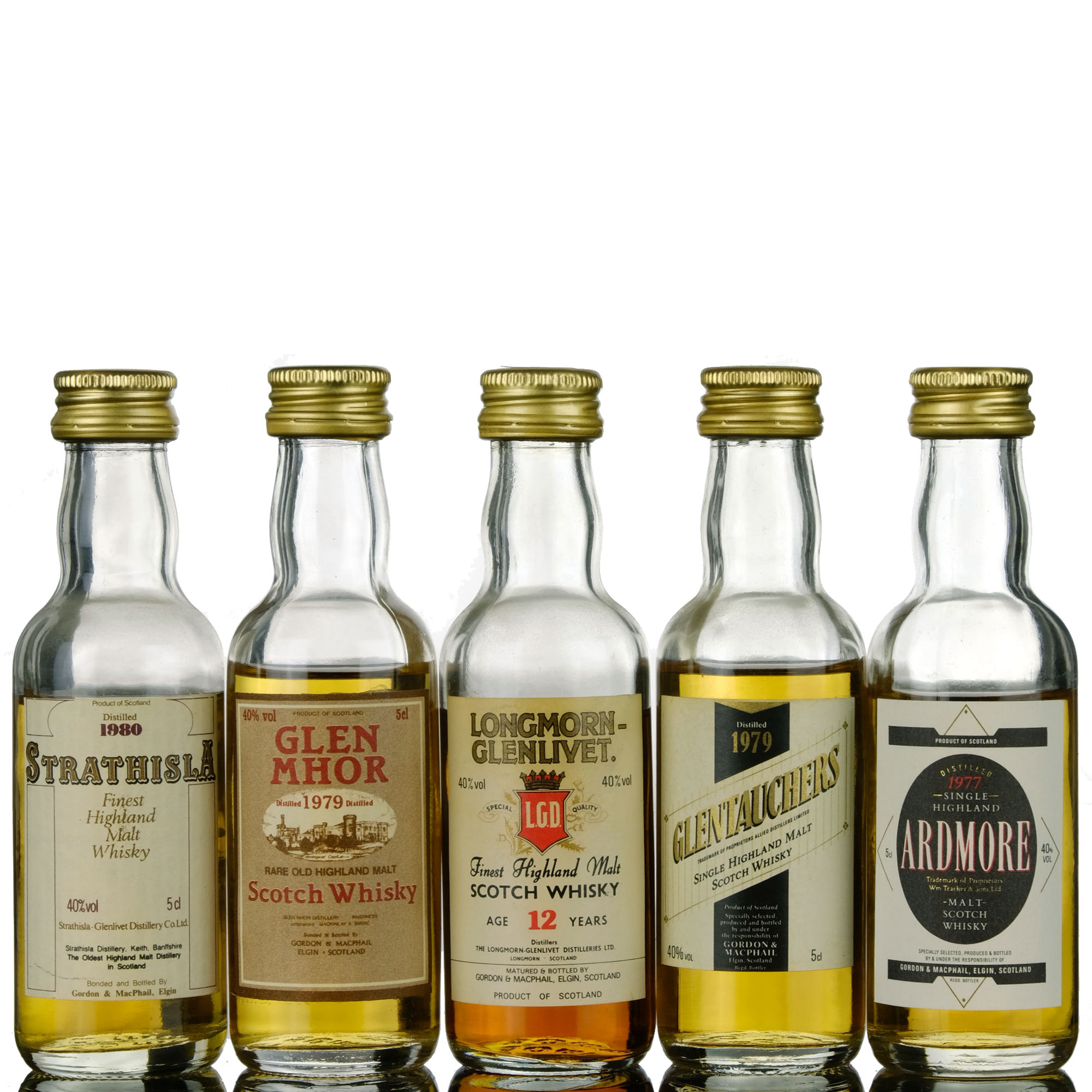 5 X Gordon Macphail Miniatures