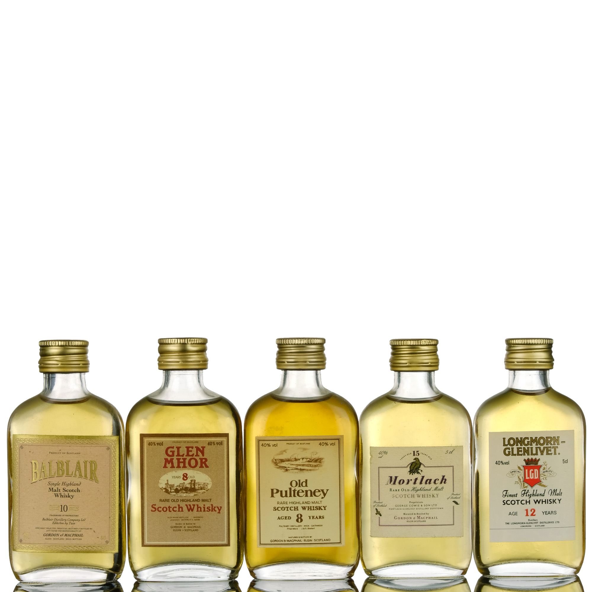 5 X Gordon Macphail Miniatures